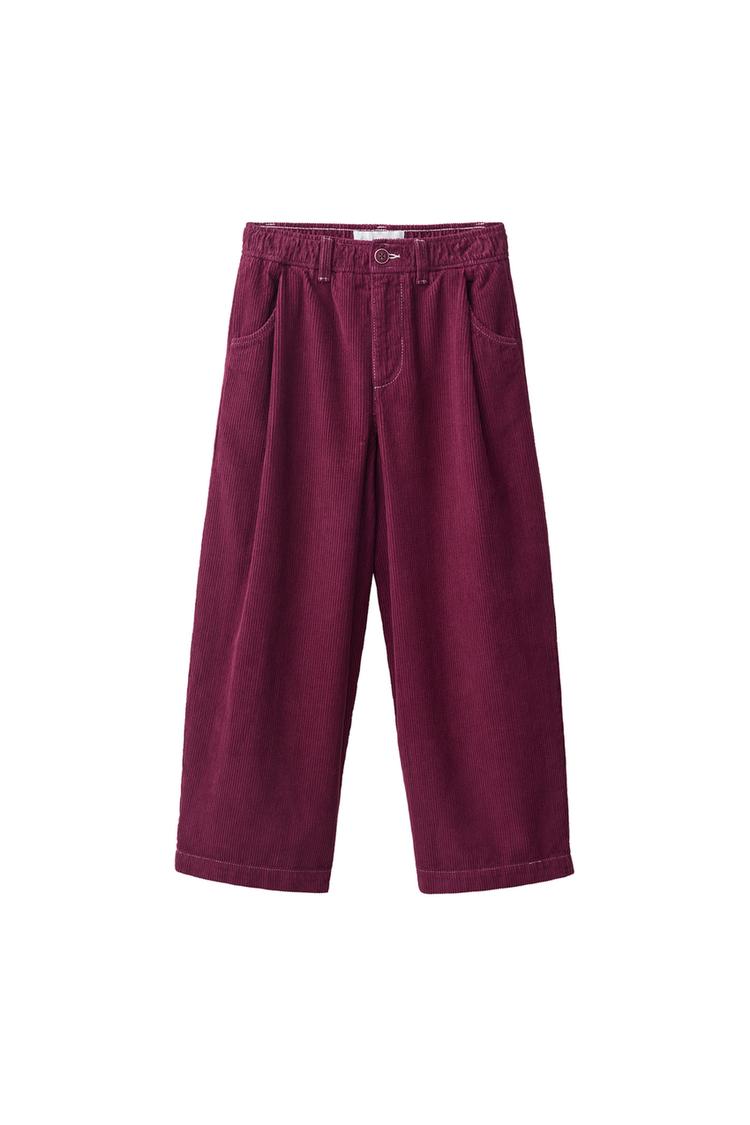 ВЕЛЬВЕТОВЫЕ БРЮКИ WIDE LEG