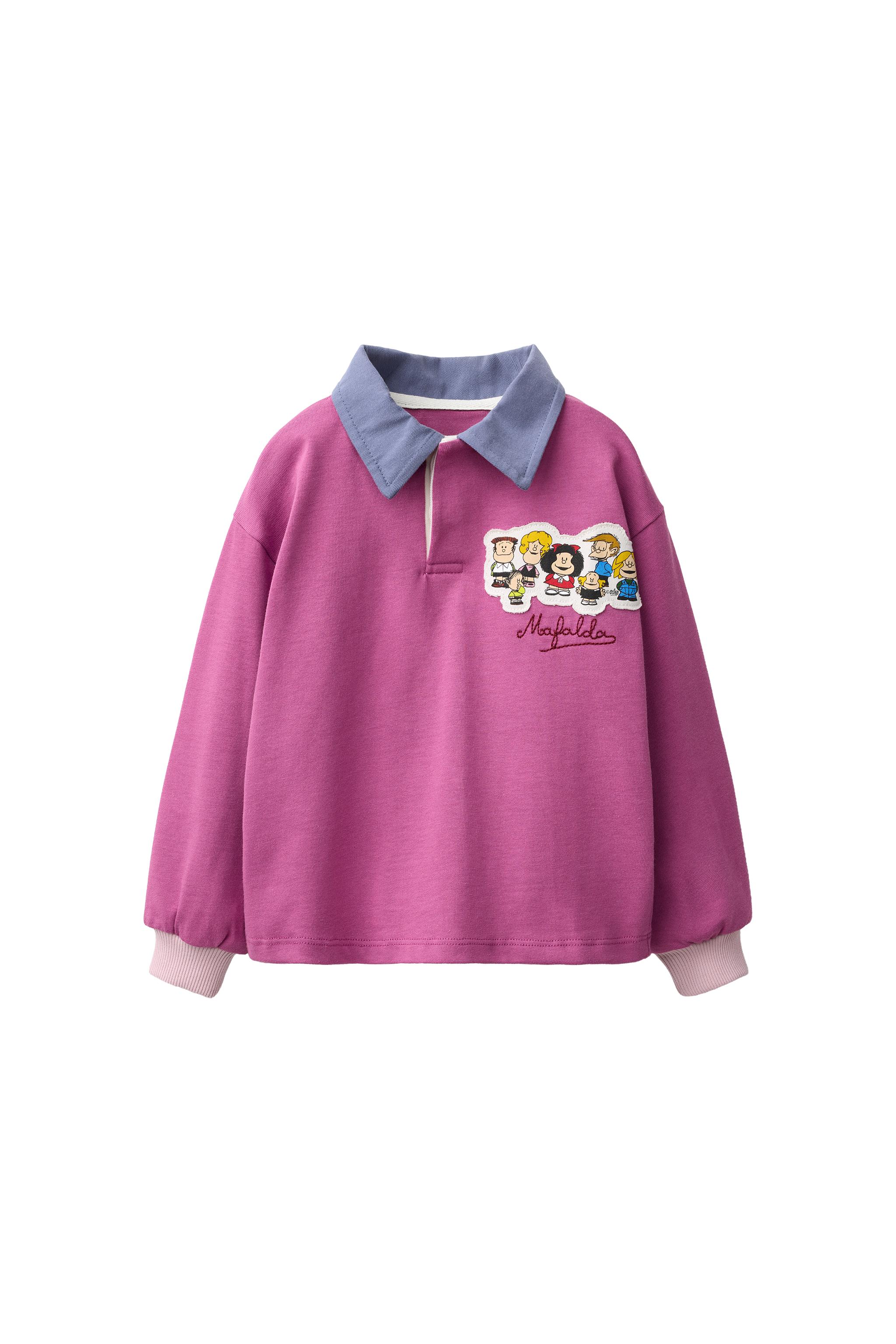 MAFALDA © PATCH POLO SHIRT — ZARA