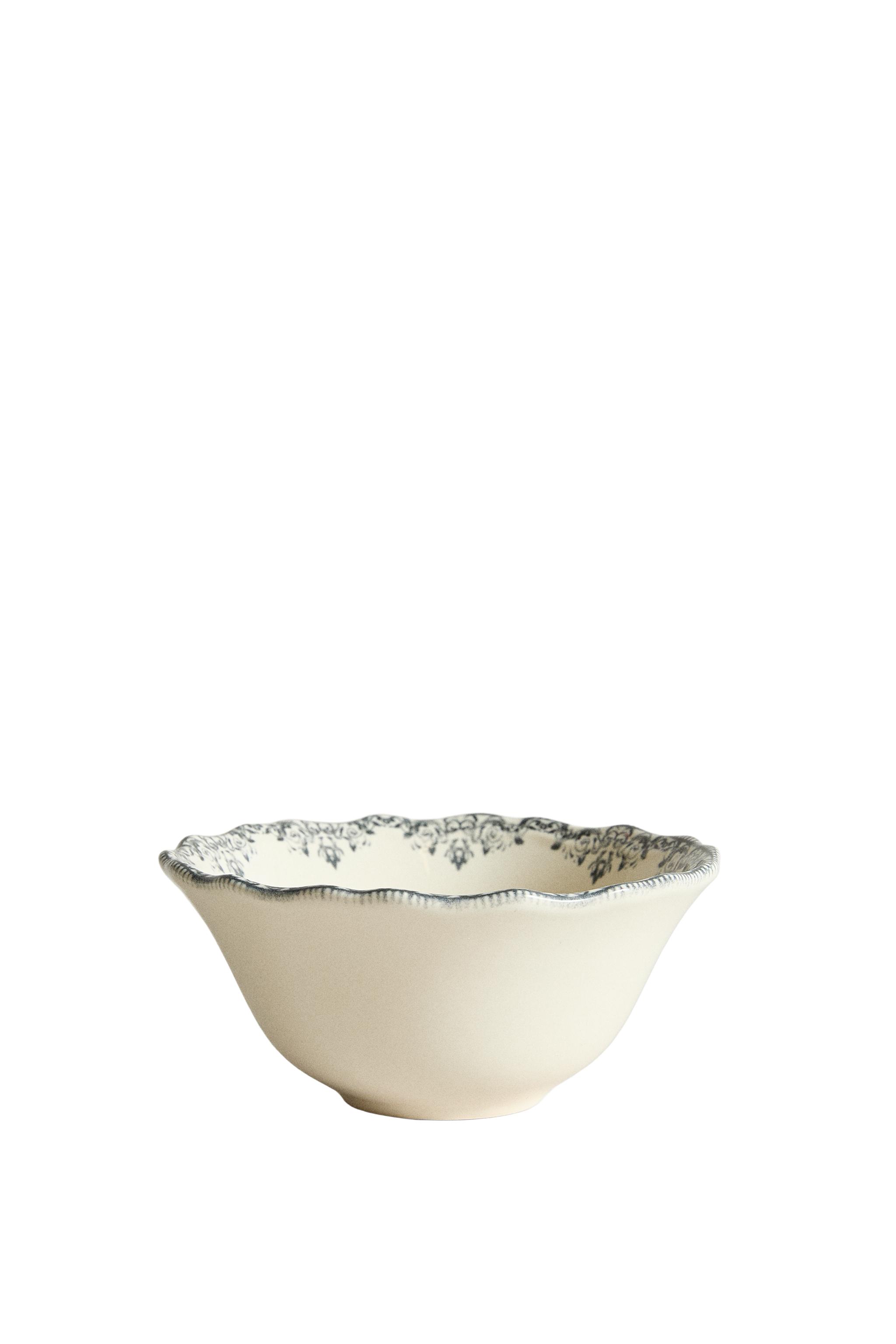 МИНИ-МИСКА ДЛЯ ДЕСЕРТА С УЗОРОМ — Zara Home