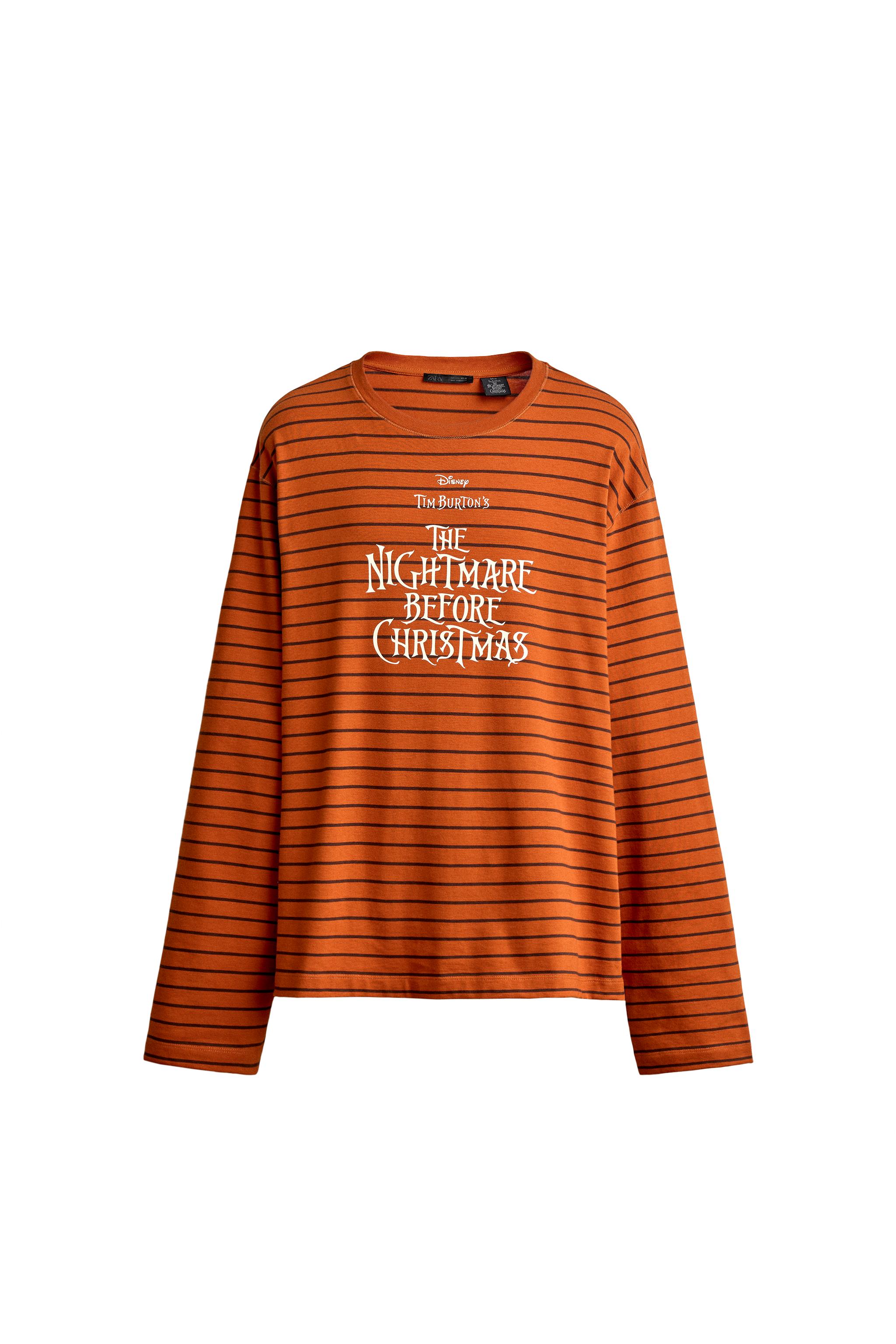 Футболка в полоску NIGHTMARE BEFORE CHRISTMAS ©DISNEY — ZARA