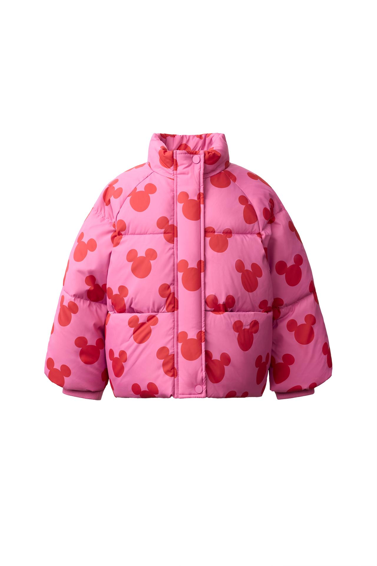 ПУХОВИК 50% ПУХ, 50% ПЕРО WATER REPELLENT MICKEY MOUSE — ZARA