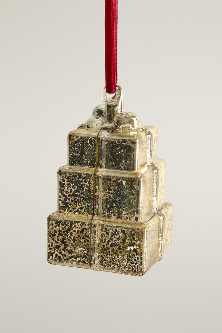 LARGE CHRISTMAS GIFT LIGHT-UP ORNAMENT