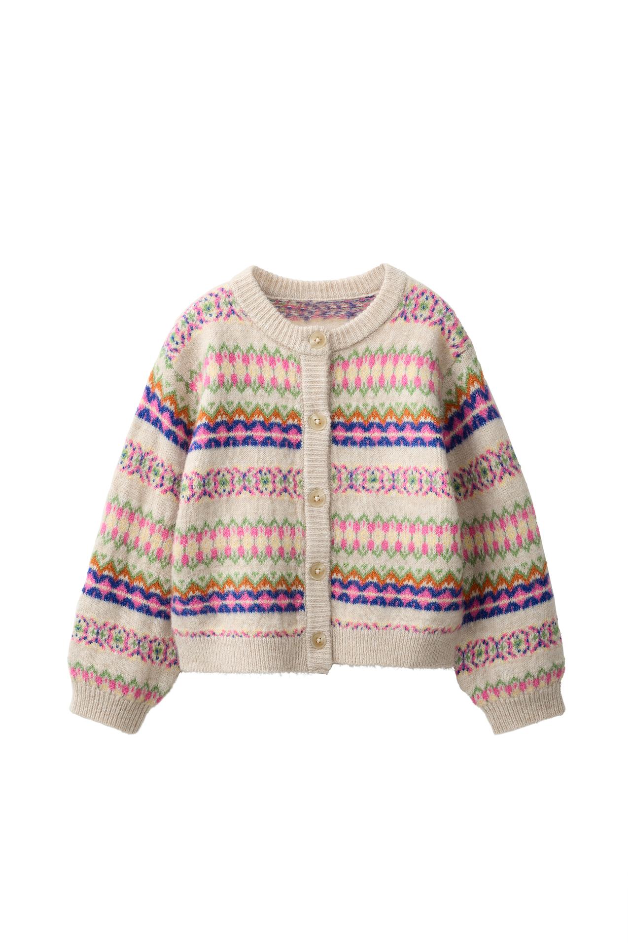 ЖАККАРДОВЫЙ КАРДИГАН — ZARA