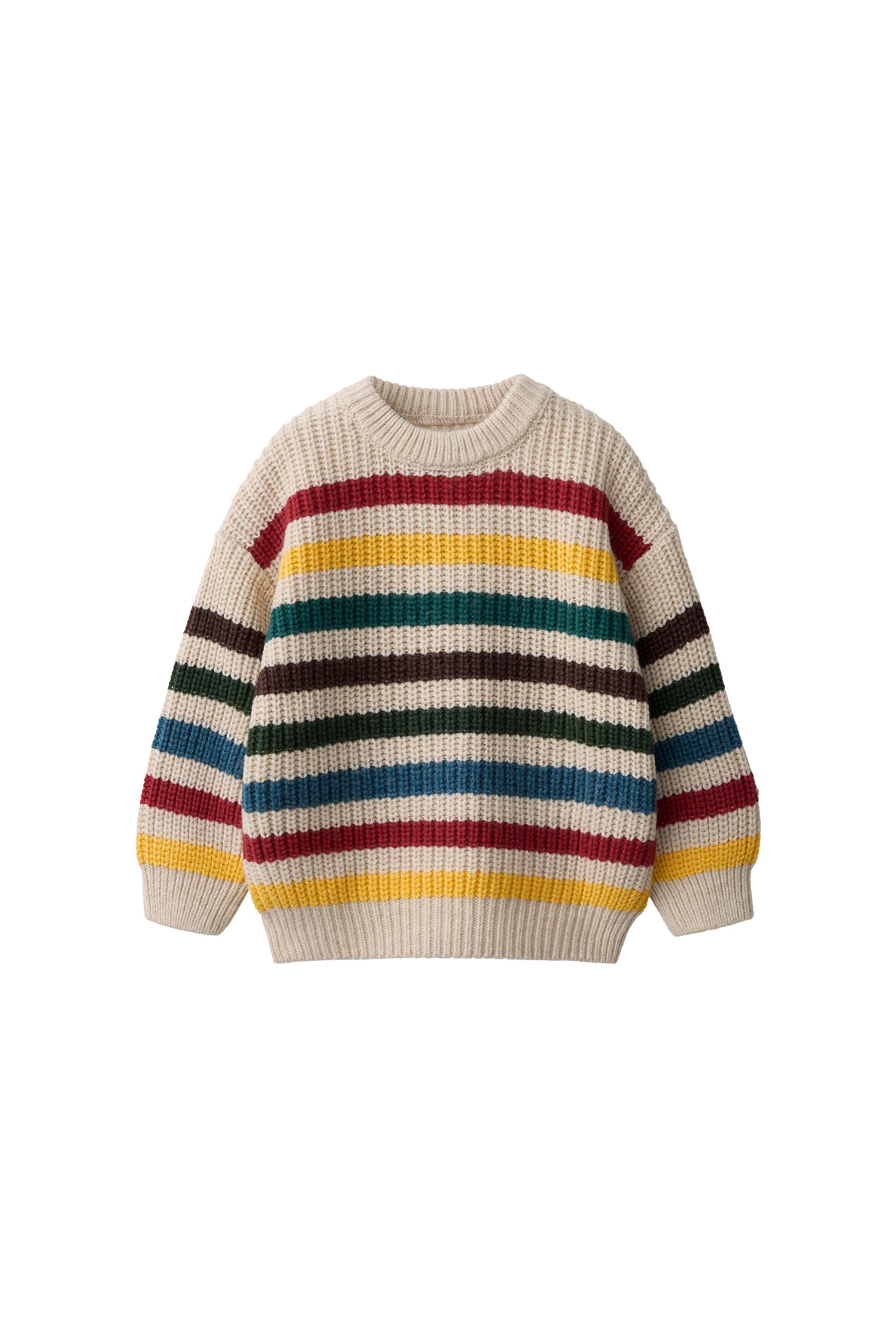 СВИТЕР В ПОЛОСКУ — ZARA