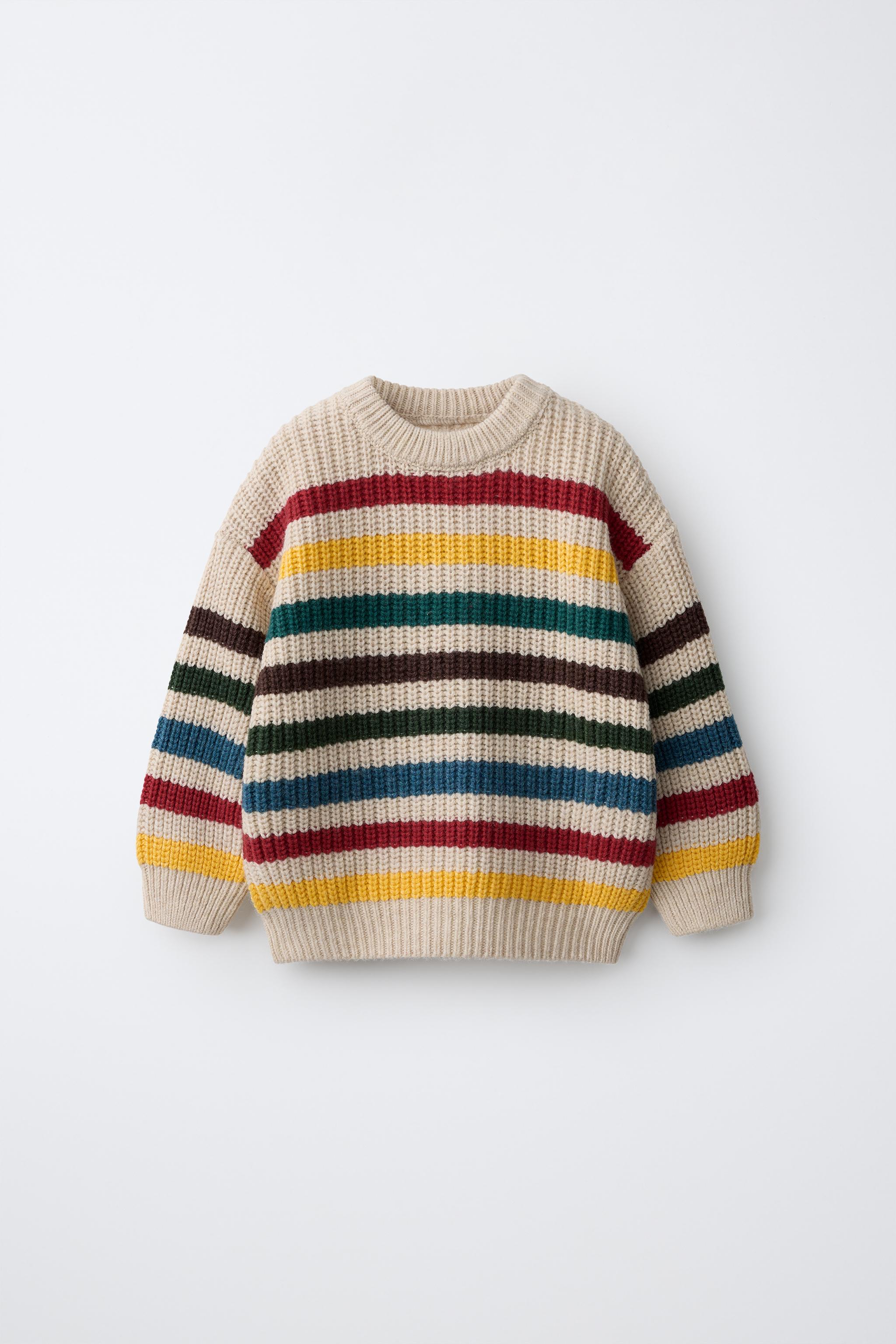 СВИТЕР В ПОЛОСКУ — ZARA