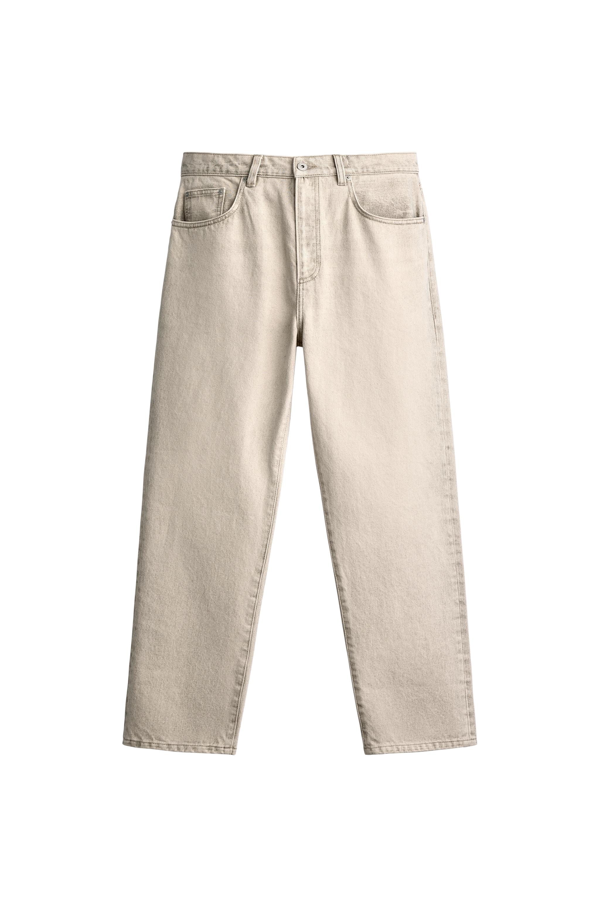 Джинсы прямого кроя длиной до щиколотки — ZARA