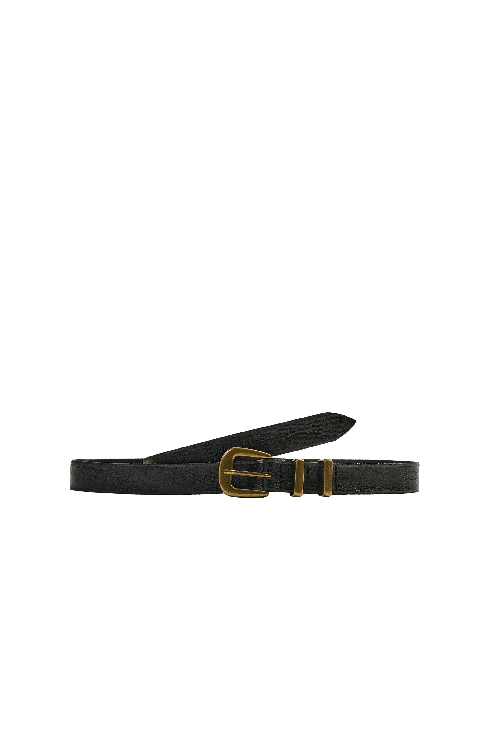 Кожаный ремень — ZARA