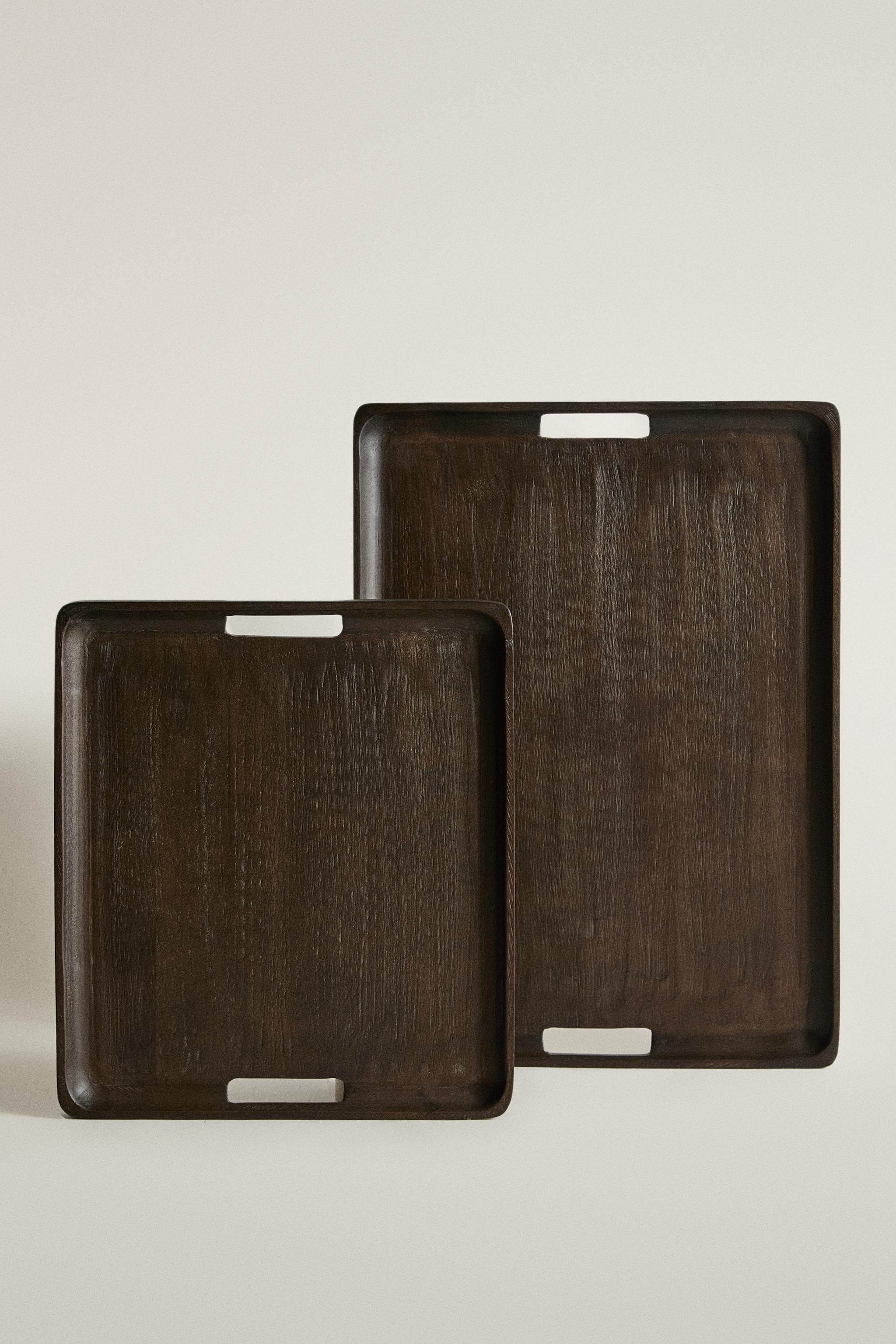 Прямоугольный поднос из дерева манго — Zara Home
