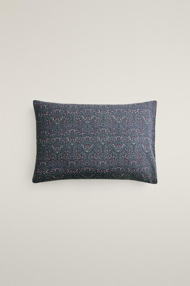 KIDS' LINEN AND COTTON CHRISTMAS PILLOWCASE