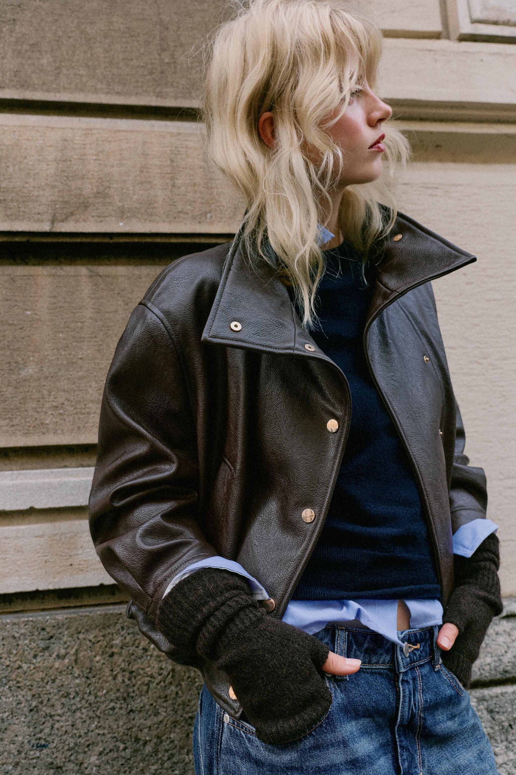 ДЛИННЫЕ ТРИКОТАЖНЫЕ МИТЕНКИ — ZARA