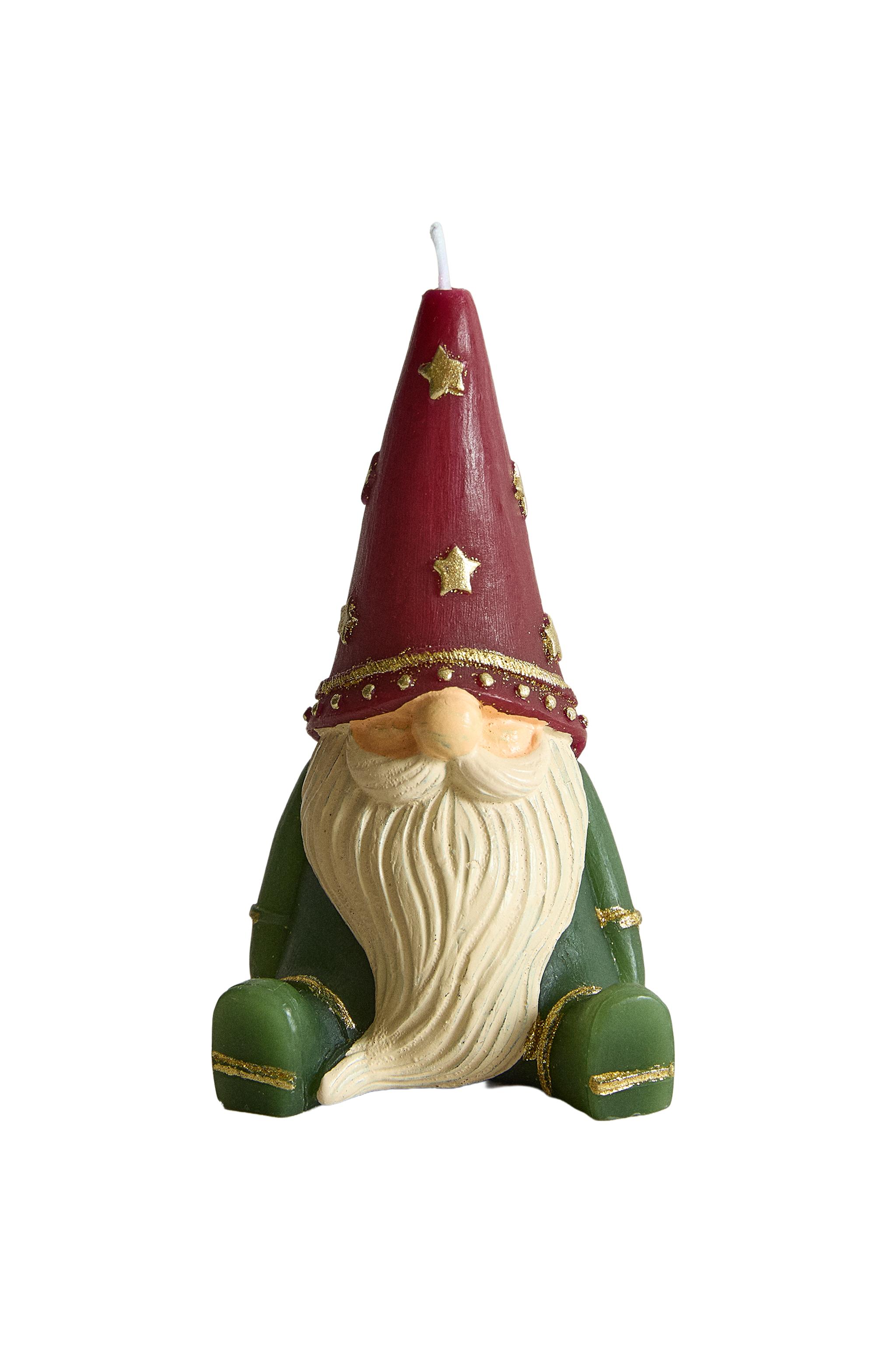 DECORATIVE CHRISTMAS GNOME CANDLE — Zara Home