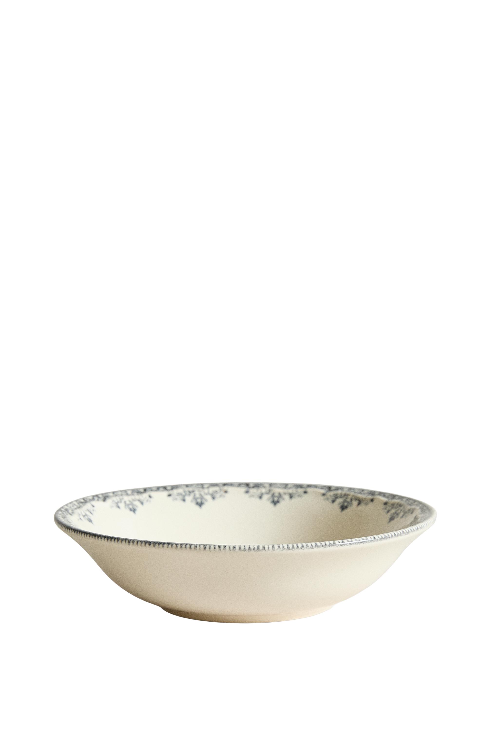 ДЕСЕРТНАЯ МИСКА С УЗОРОМ — Zara Home