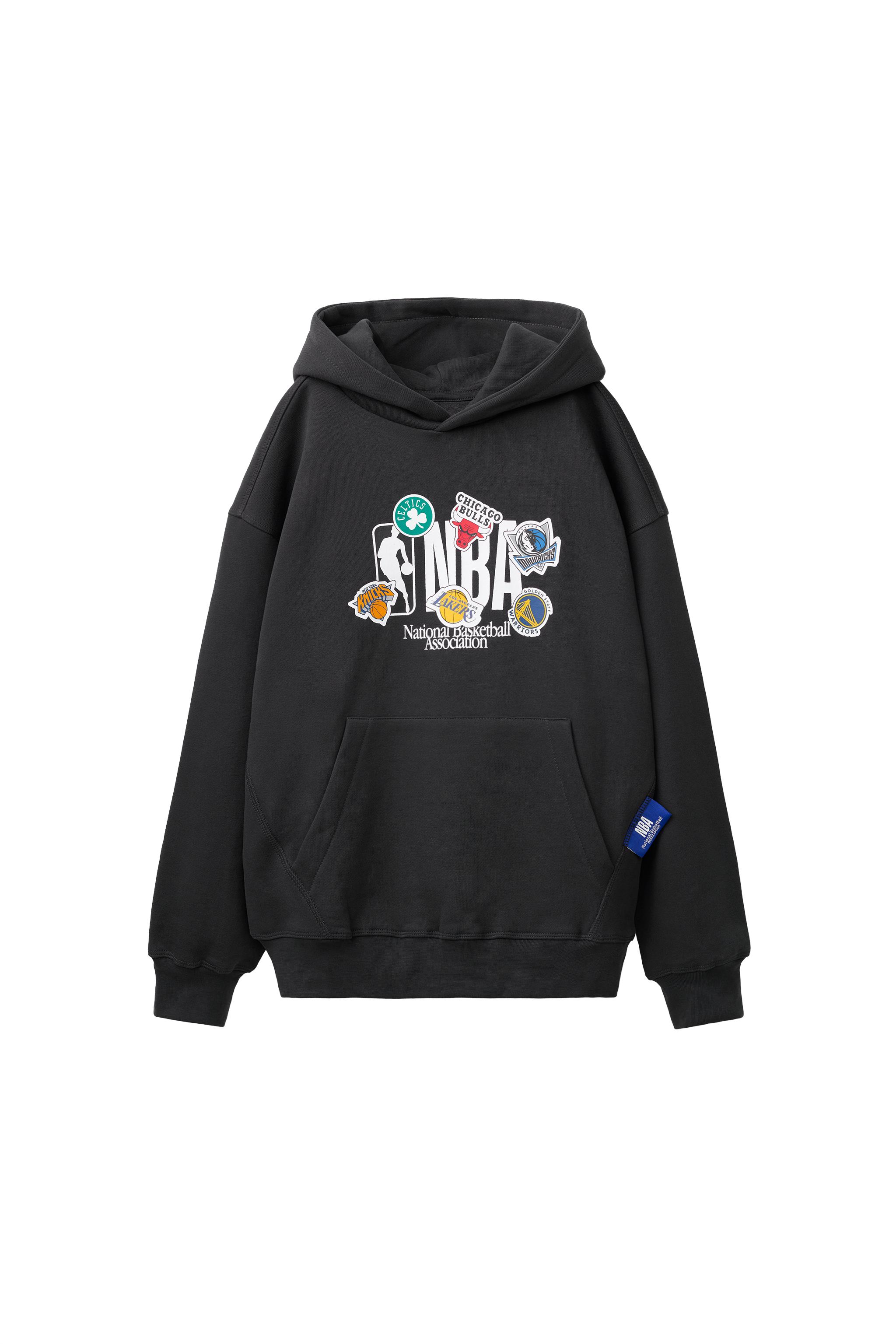 Худи с принтом NBA — ZARA