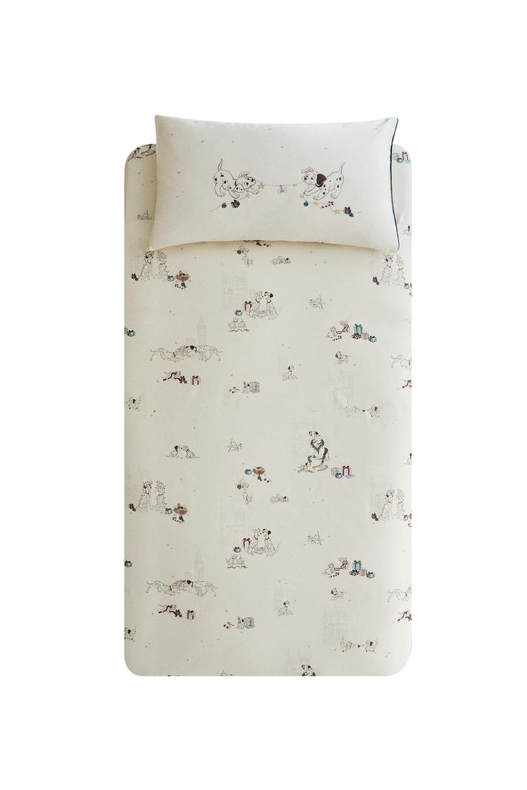 KIDS' 101 DALMATIANS ©DISNEY CHRISTMAS COTTON DUVET COVER (200 THREAD COUNT)