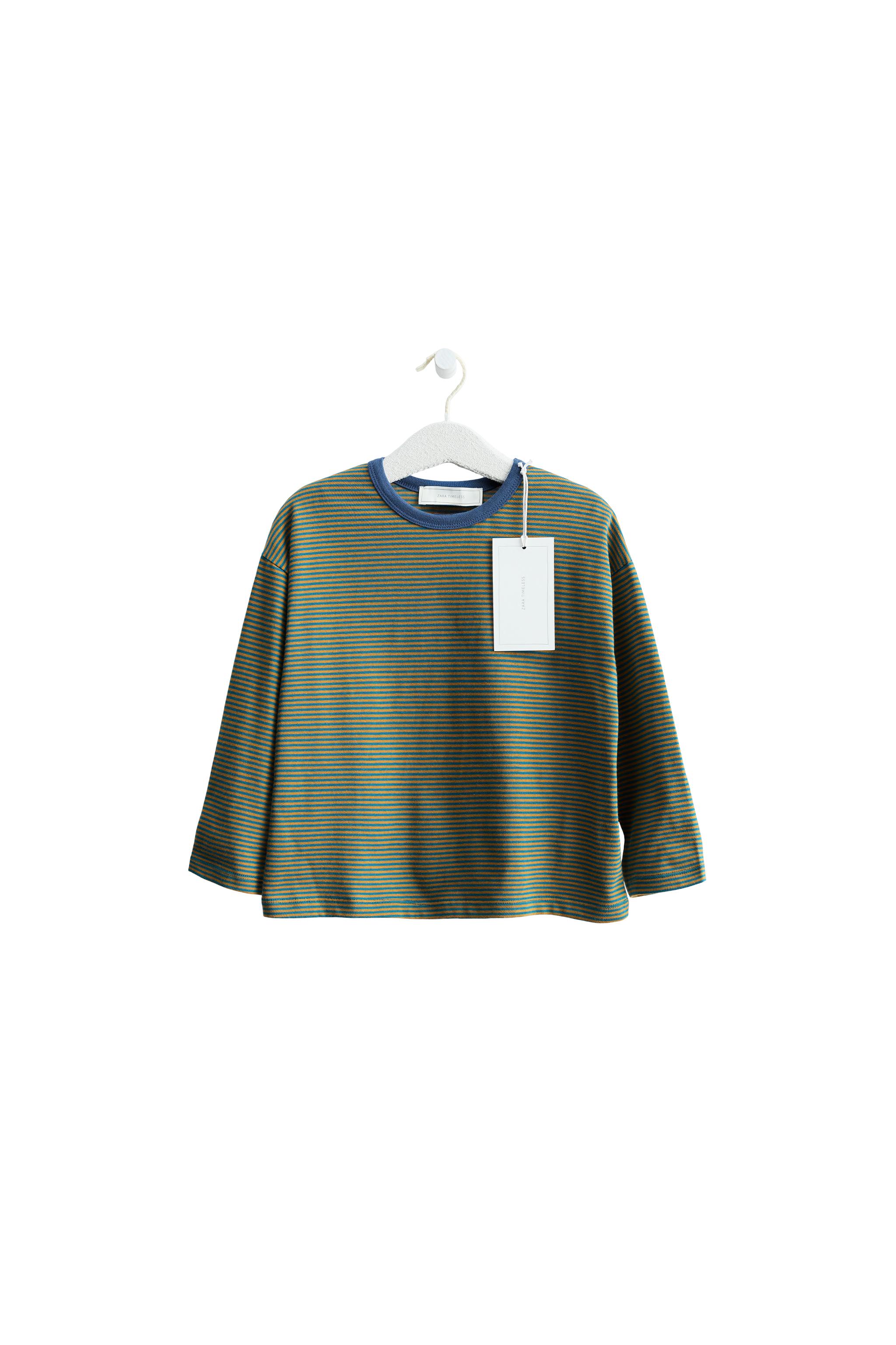 Футболка ZARA TIMELESS в полоску — ZARA