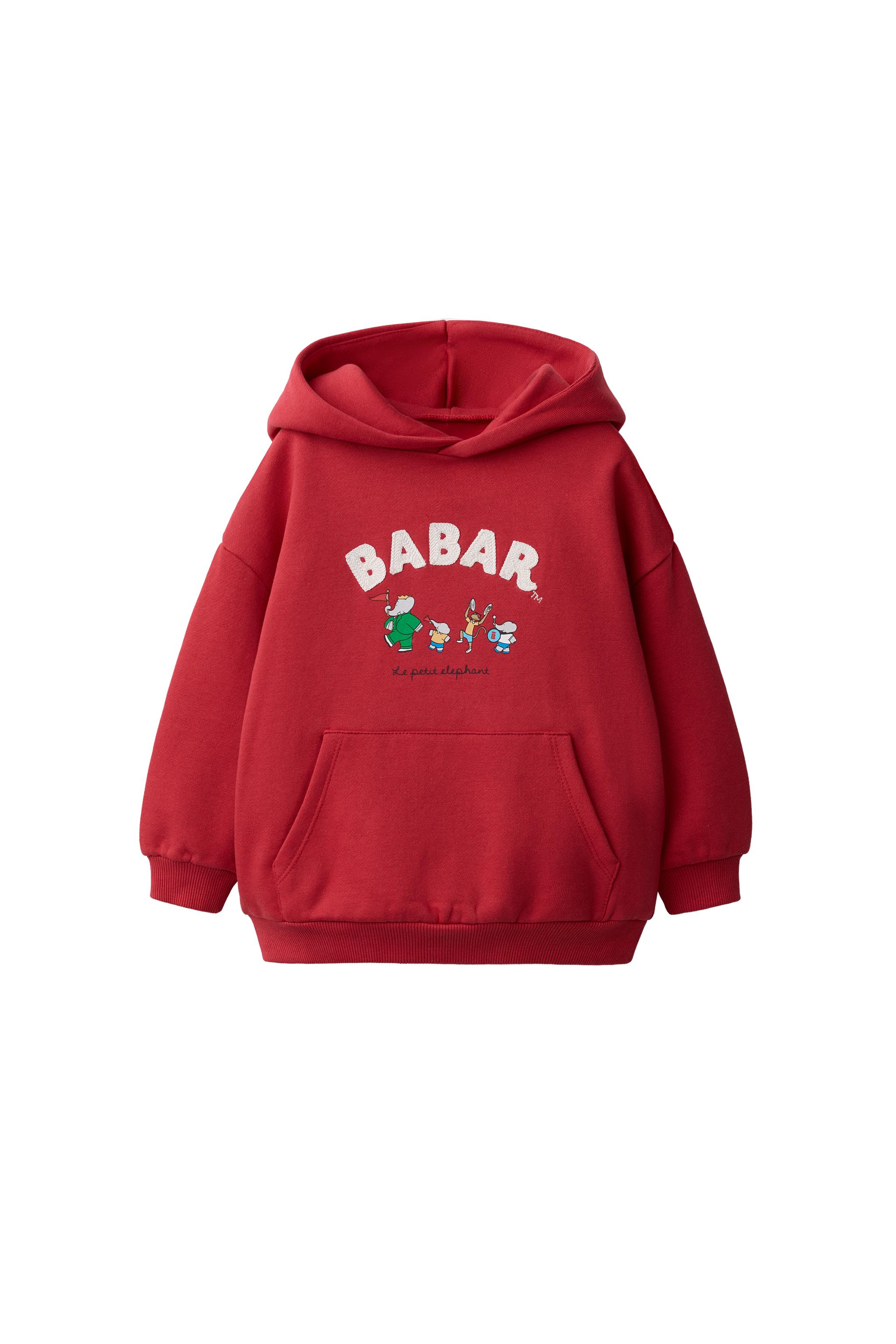 ХУДИ С ВЫШИВКОЙ BABAR™ — ZARA