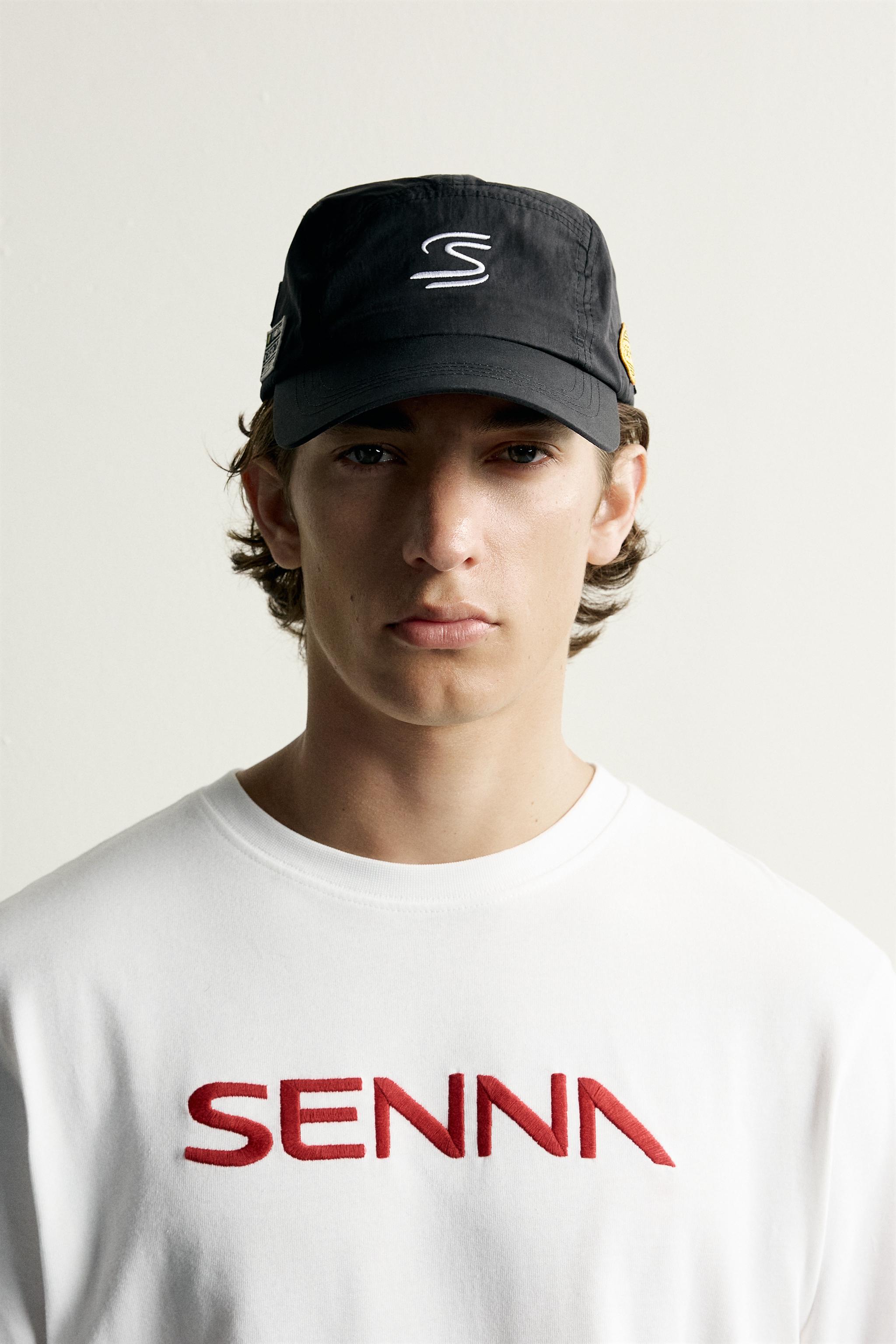 КЕПКА С НАШИВКАМИ AYRTON SENNA © SENNA BRANDS — ZARA