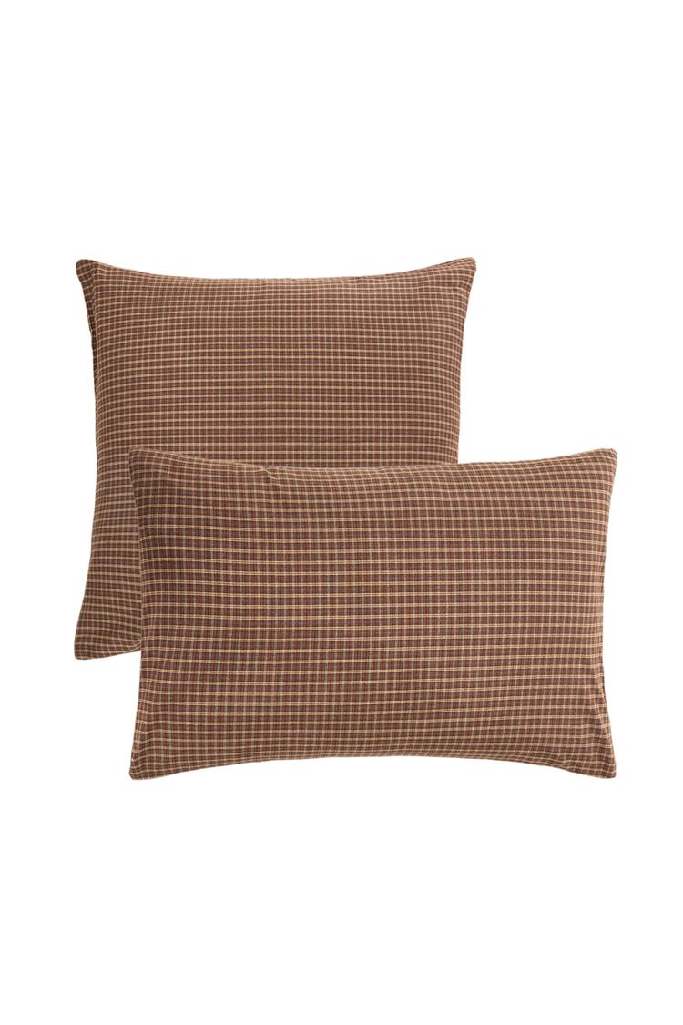 CHECK FLANNEL PILLOWCASE (160 GSM)