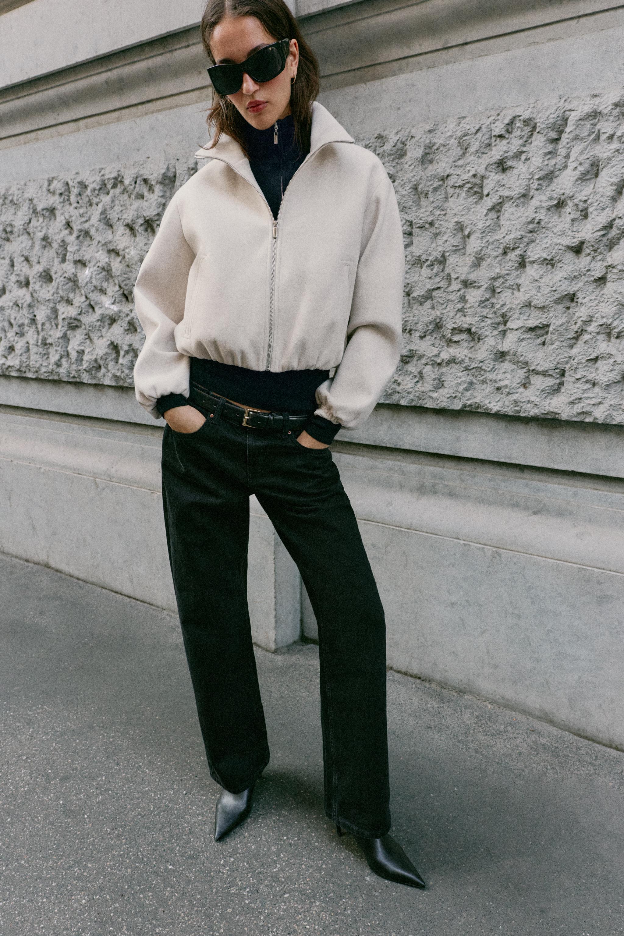 Мягкий бомбер — ZARA