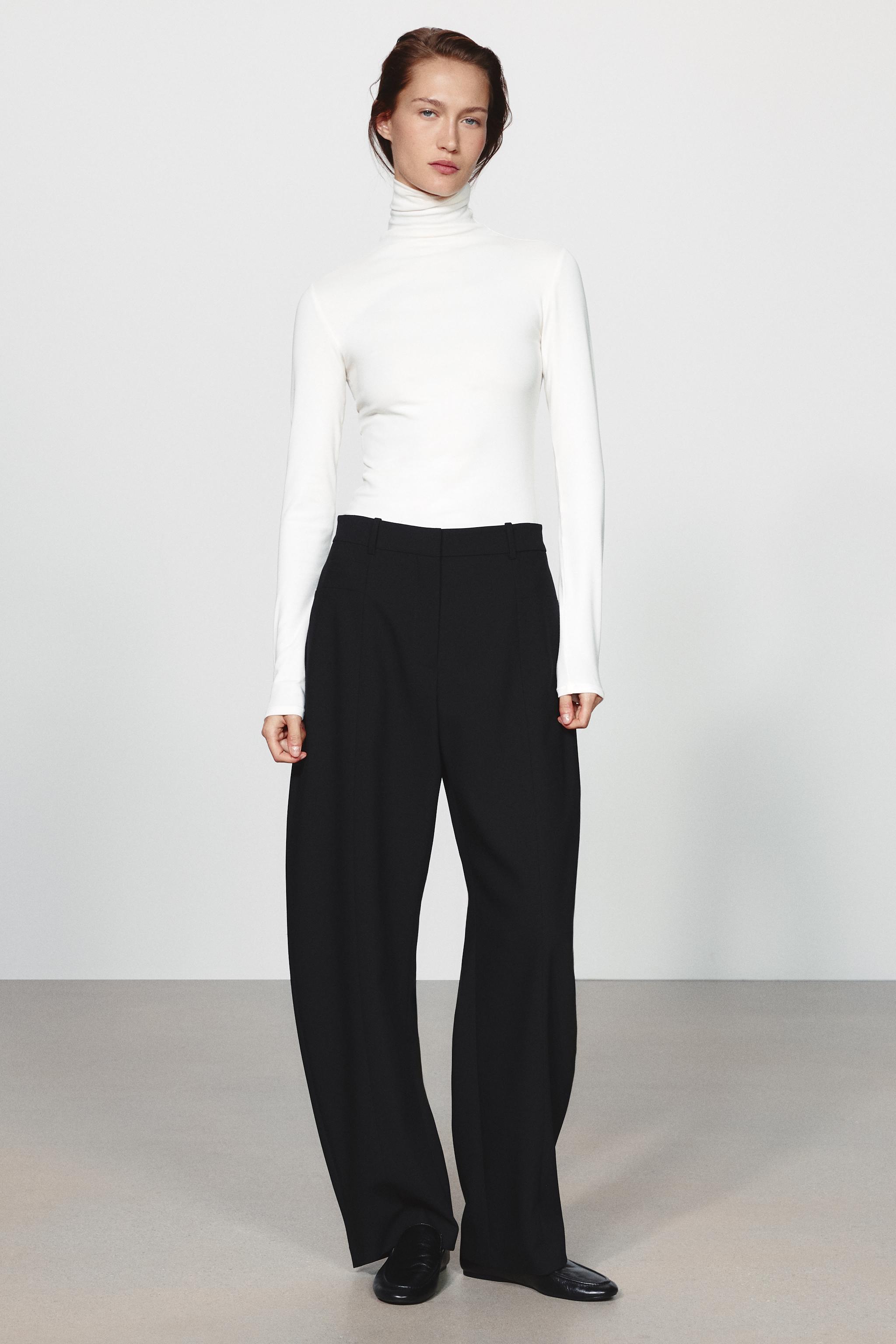 Брюки силуэта "баллон" ZW COLLECTION — ZARA