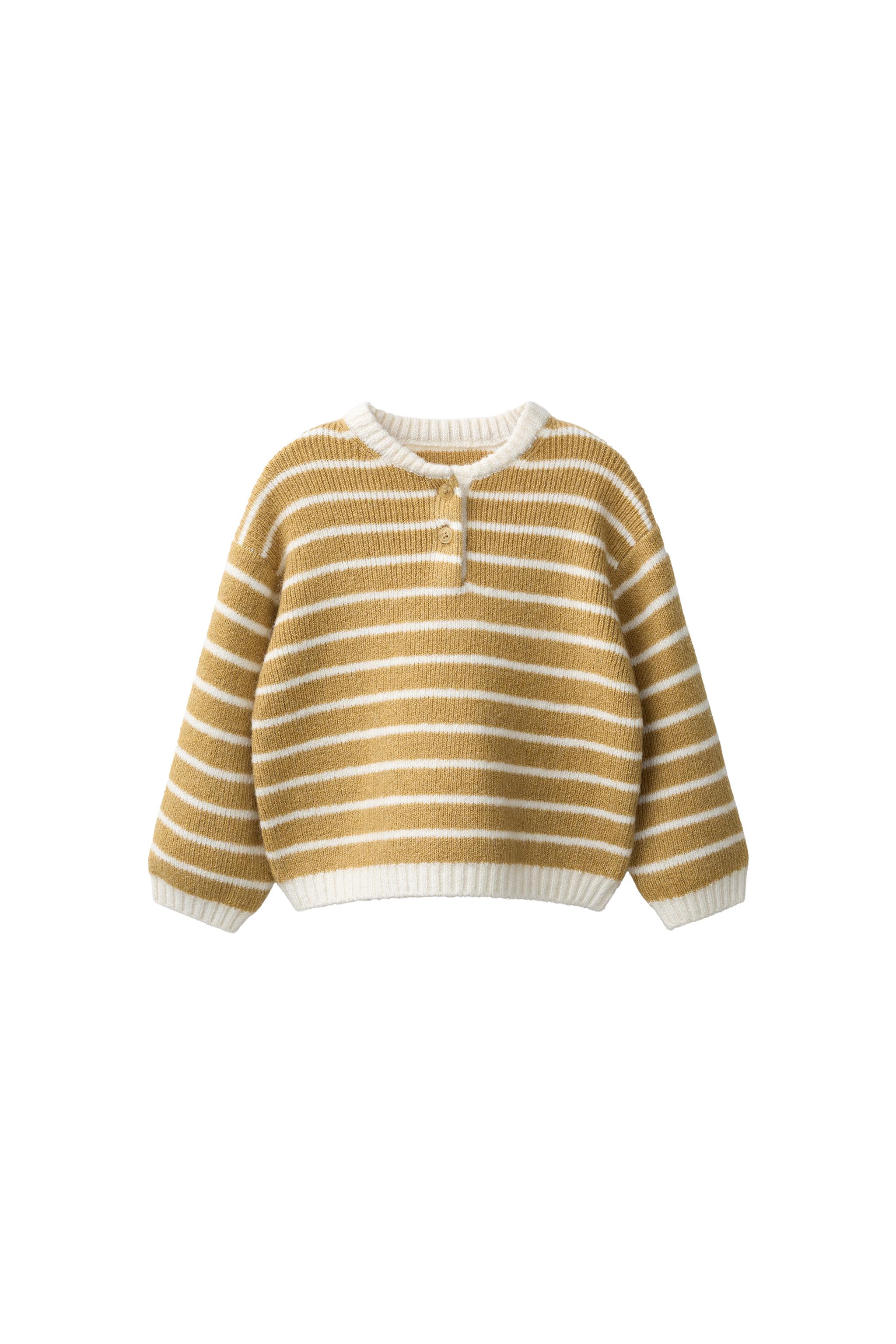 Джемпер в полоску из трикотажа — ZARA