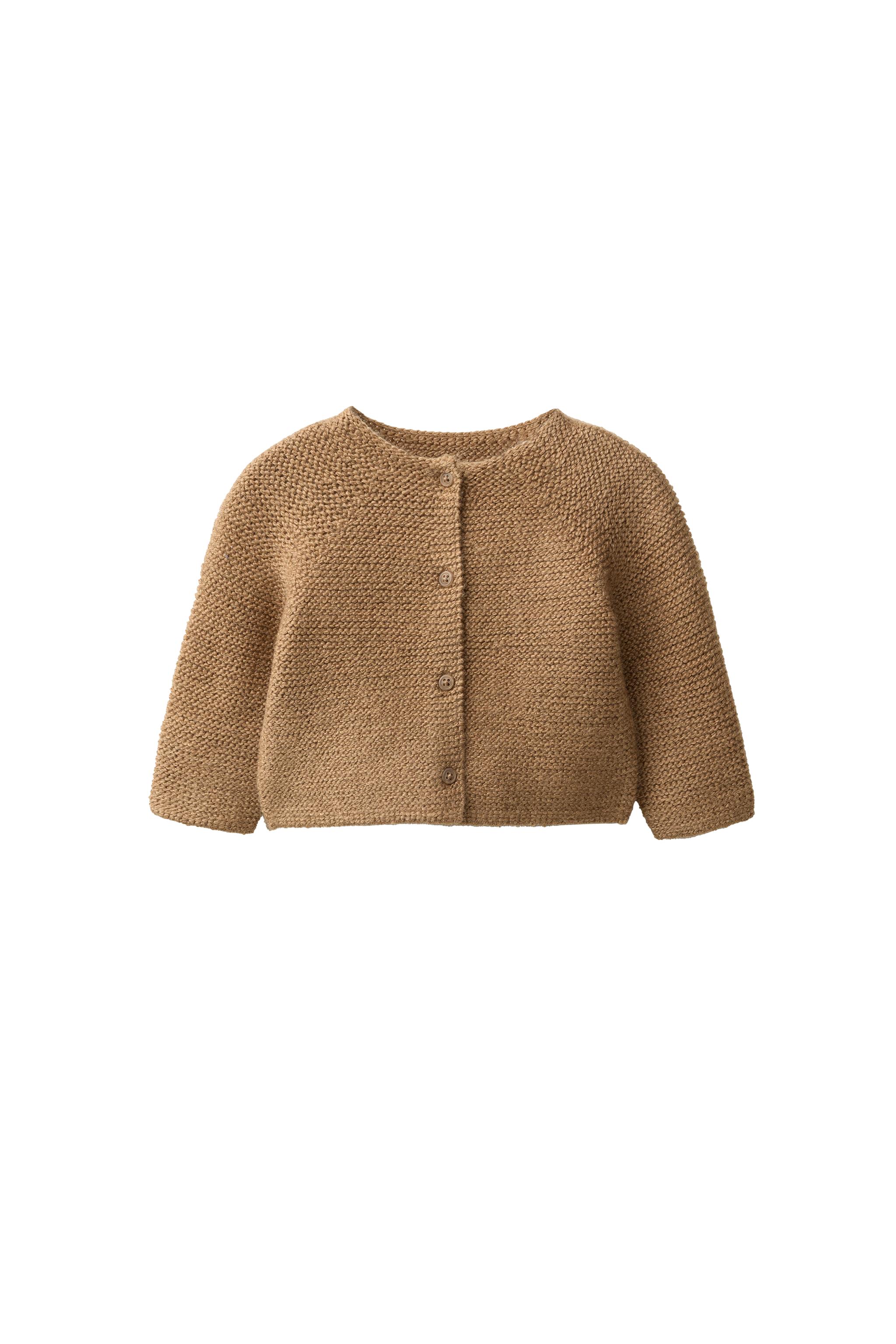 ОДНОТОННЫЙ КАРДИГАН — ZARA