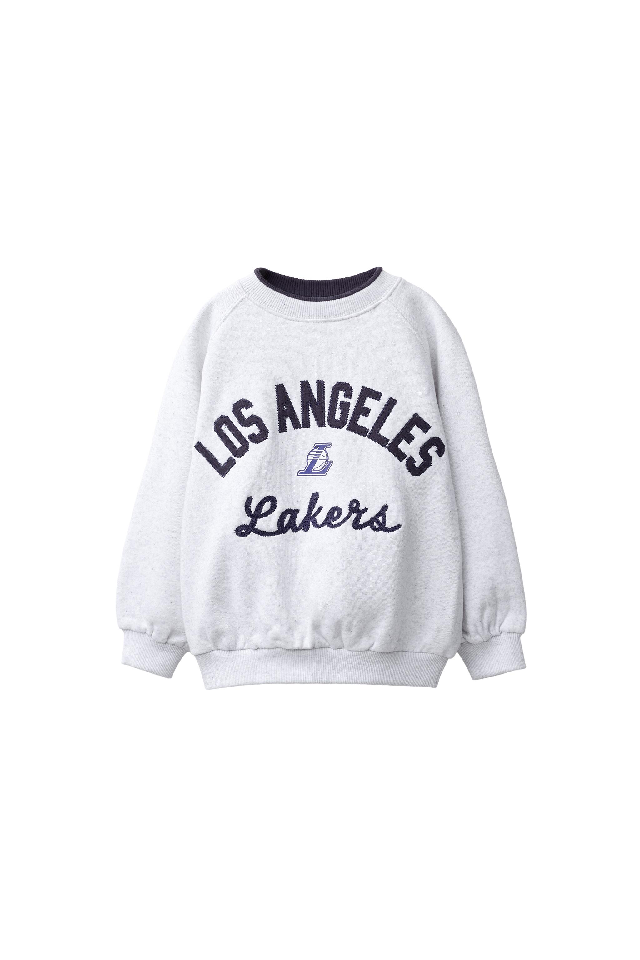 ТОЛСТОВКА С ВЫШИВКОЙ NBA — LOS ANGELES LAKERS — ZARA