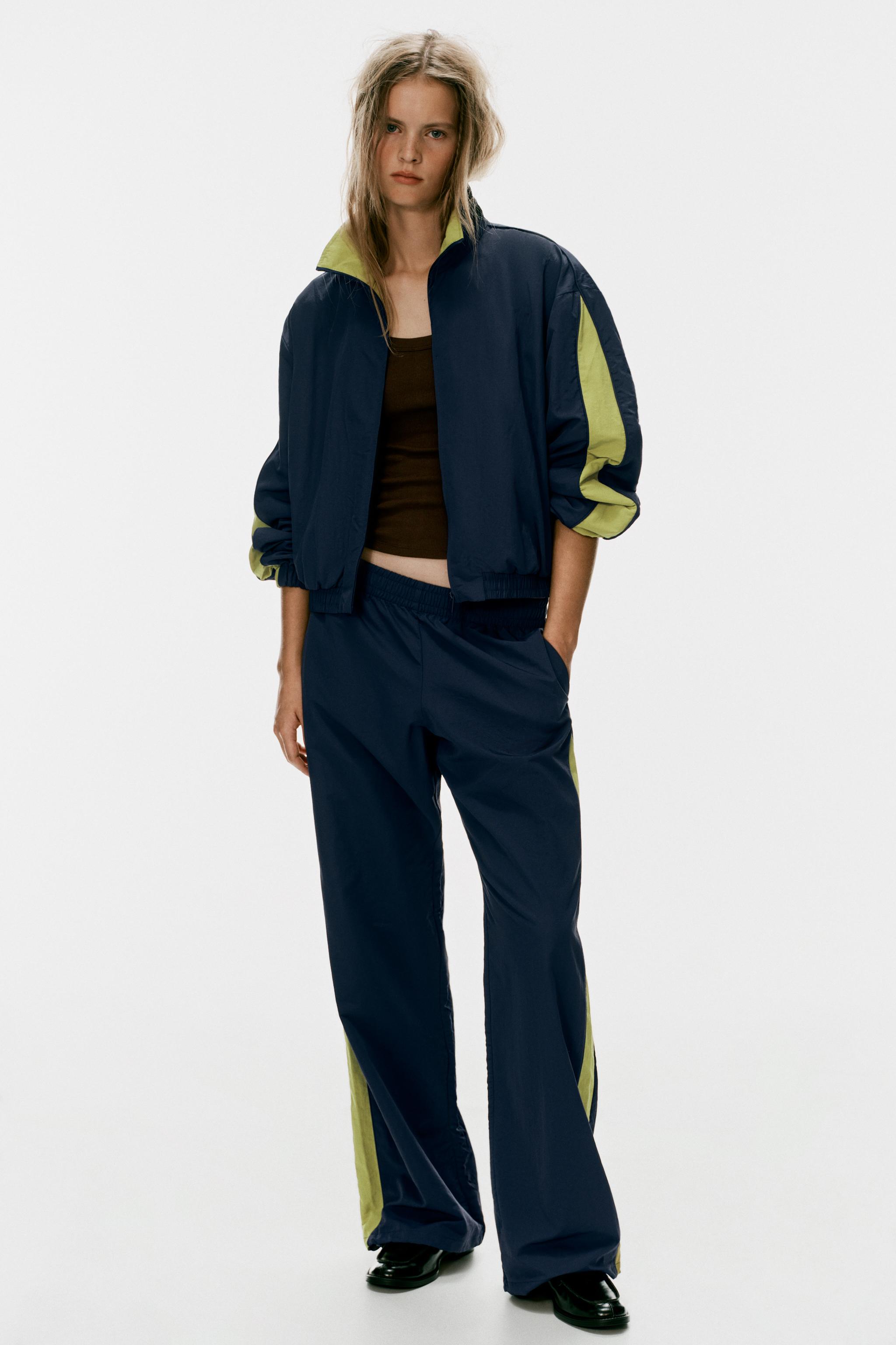 TECHNICAL TROUSERS WITH SIDE STRIPE — ZARA