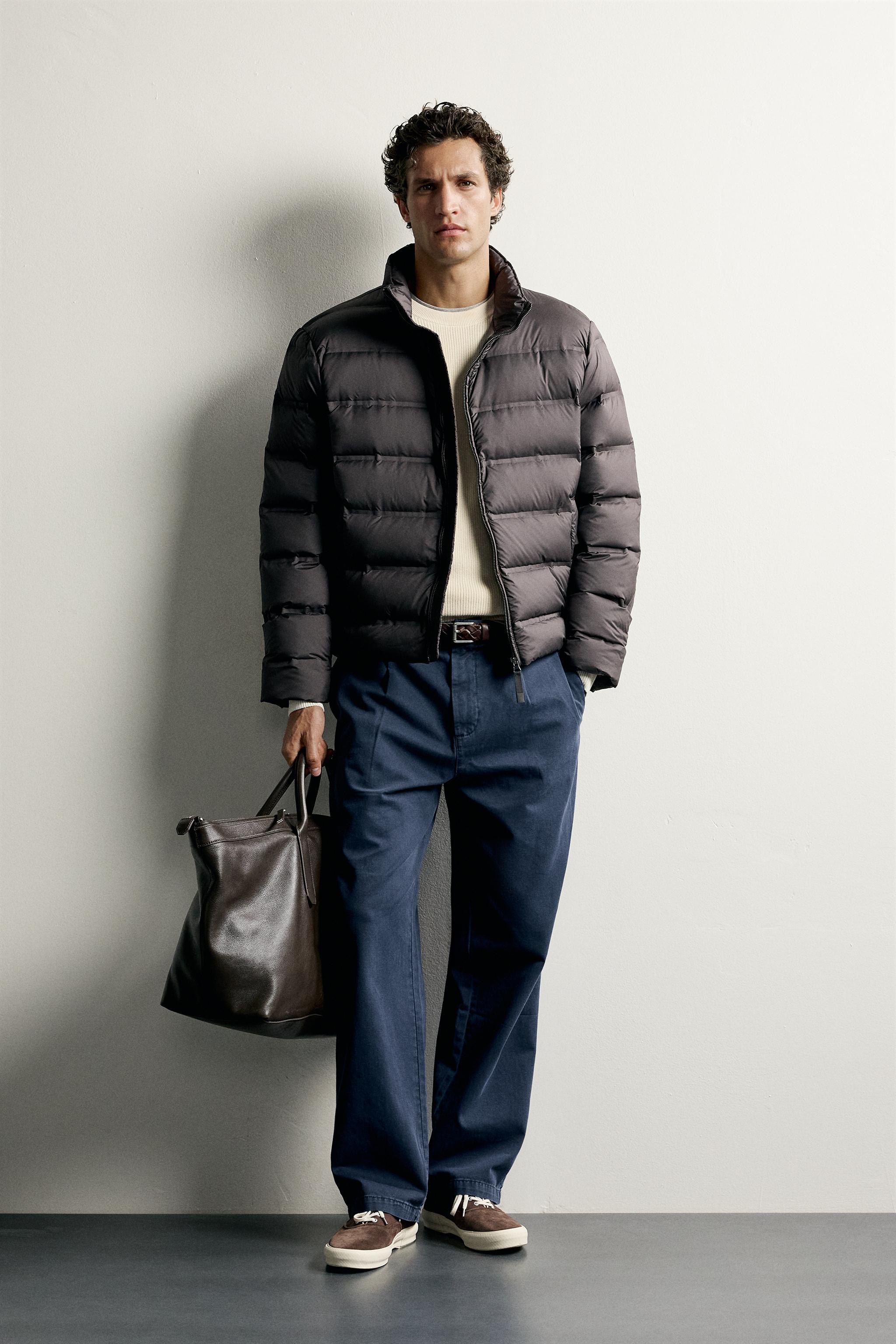 Куртка с водоотталкивающим эффектом, наполнитель - 80% пух, 20% перо — ZARA