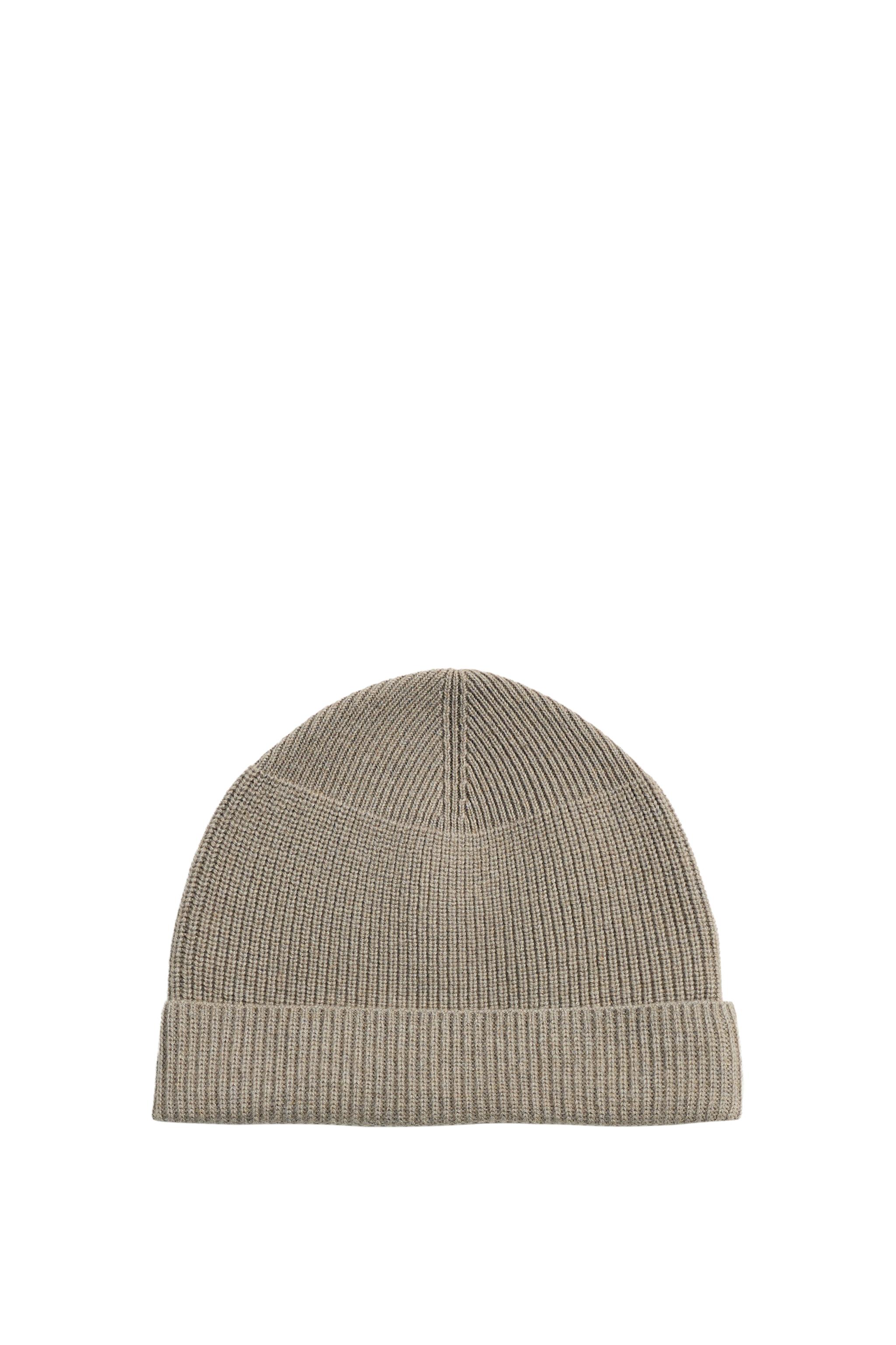 WOOL AND CASHMERE KNIT BEANIE — ZARA