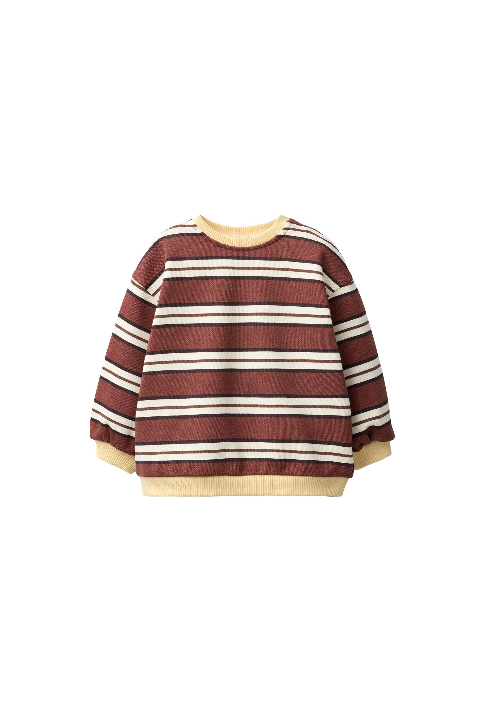 Свитшот в полоску — ZARA