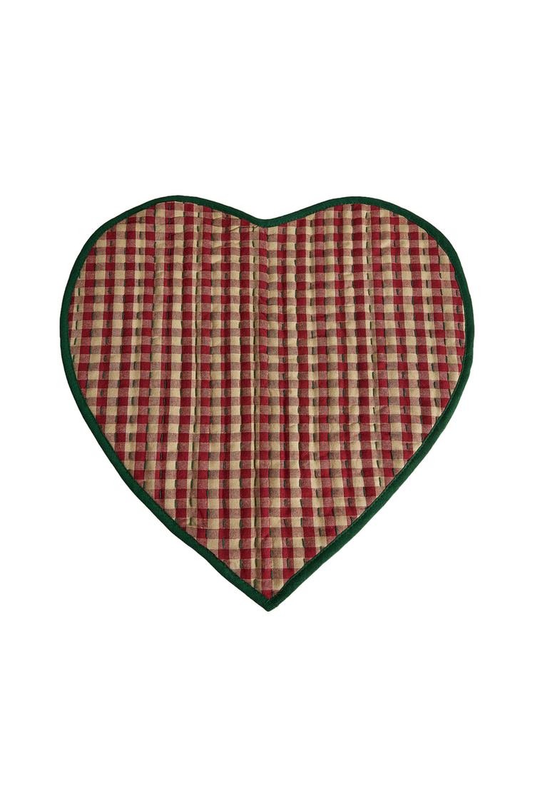 CHRISTMAS HEART PLACEMAT