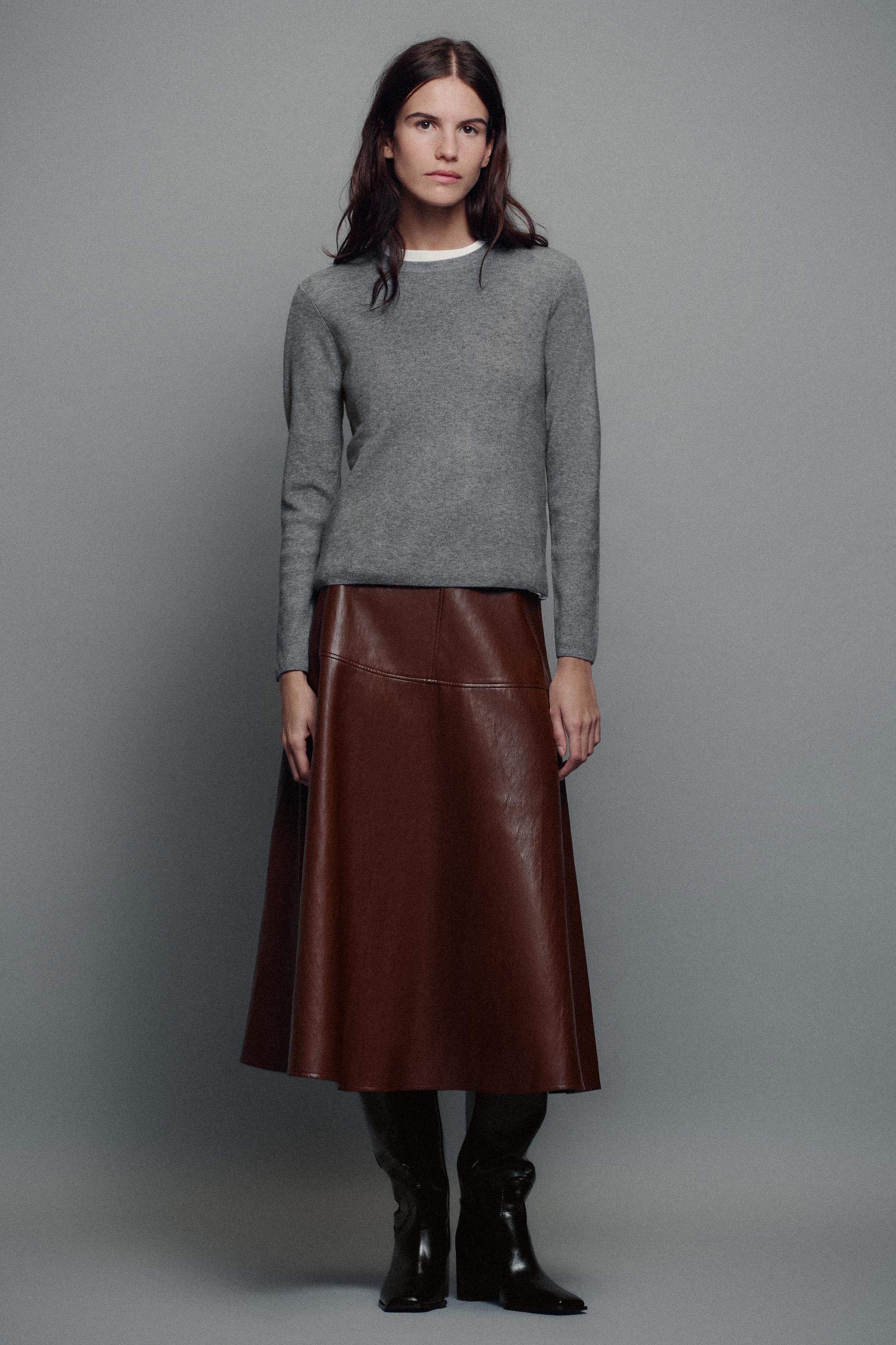 МЯГКИЙ ТРИКОТАЖНЫЙ СВИТЕР — ZARA