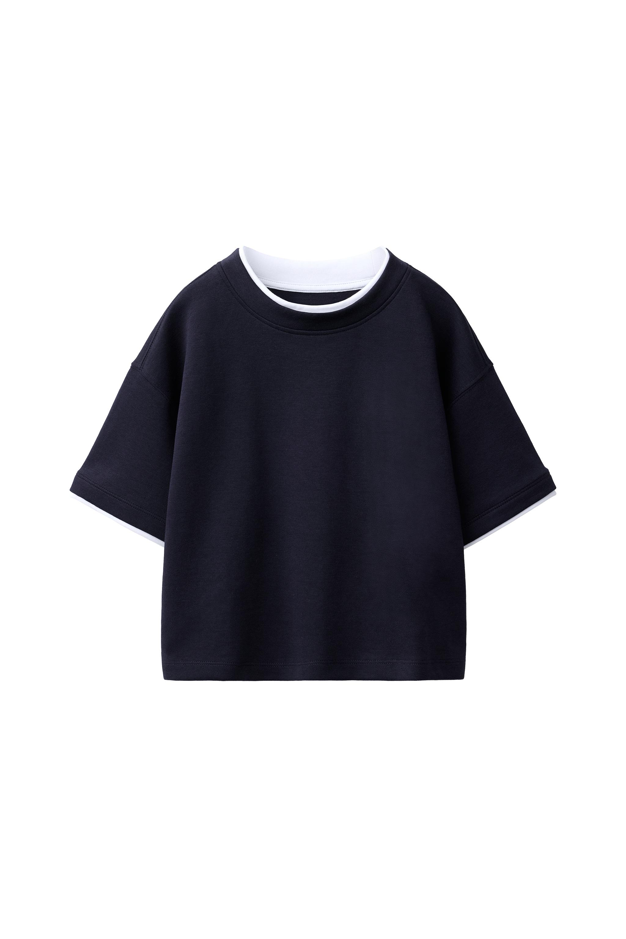 Футболка из двойного интерлока — ZARA