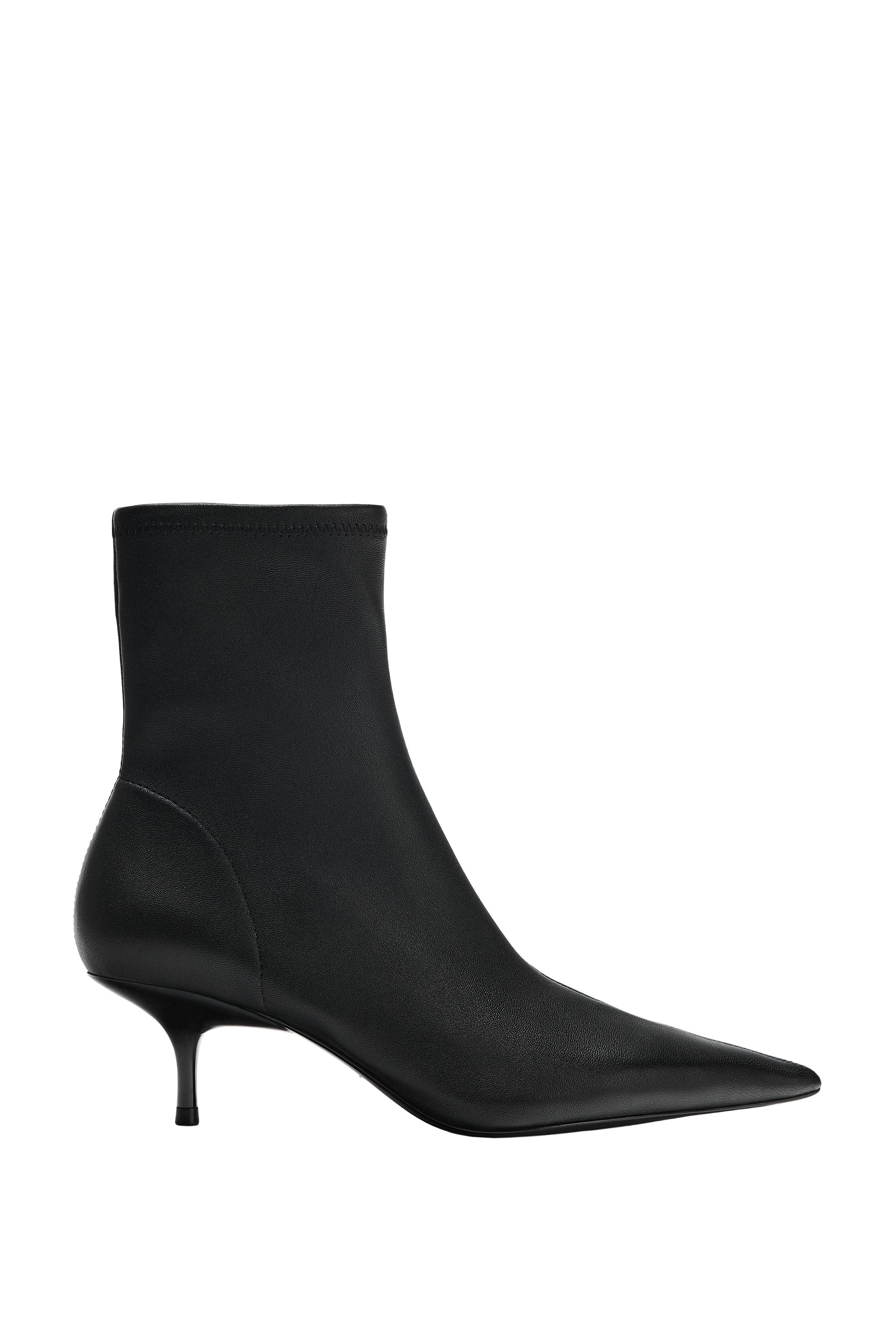 LIMITED EDITION HEELED ANKLE BOOTS — ZARA