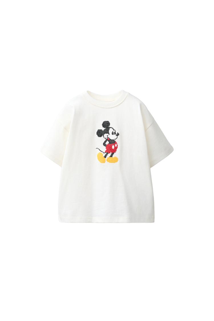 Футболка с вышивкой крестиком Mickey Mouse © DISNEY