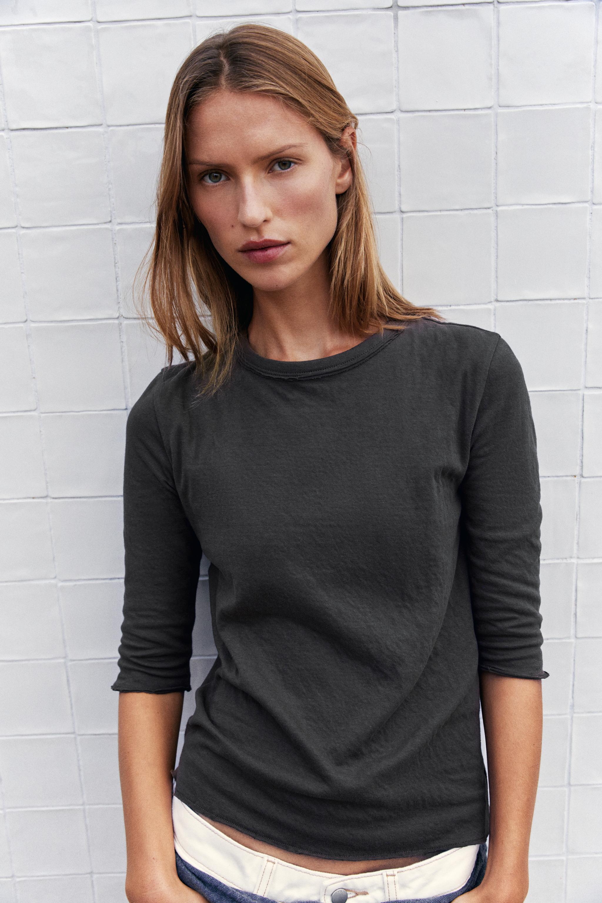 ДВУСТОРОННЯЯ ФУТБОЛКА — ZARA