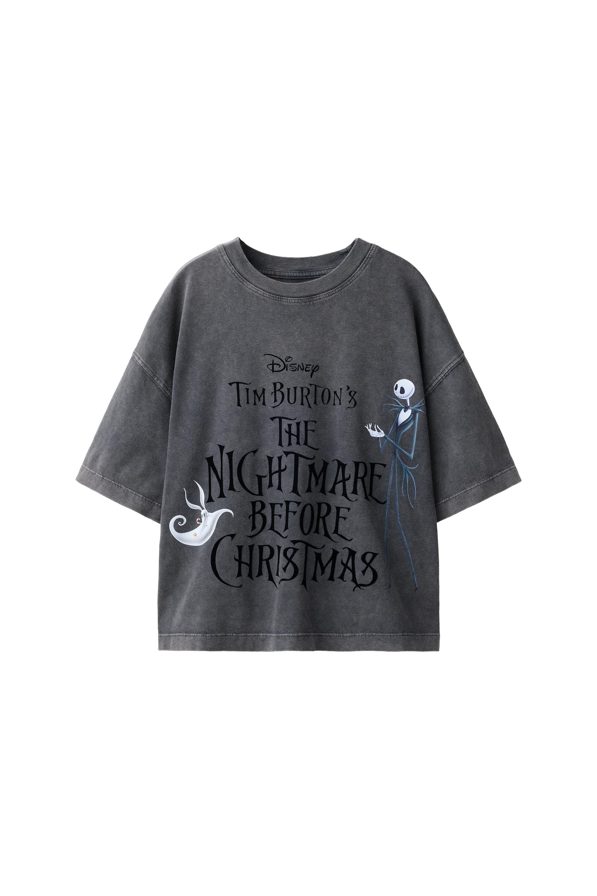 ФУТБОЛКА С ПРИНТОМ THE NIGHTMARE BEFORE CHRISTMAS © DISNEY — ZARA