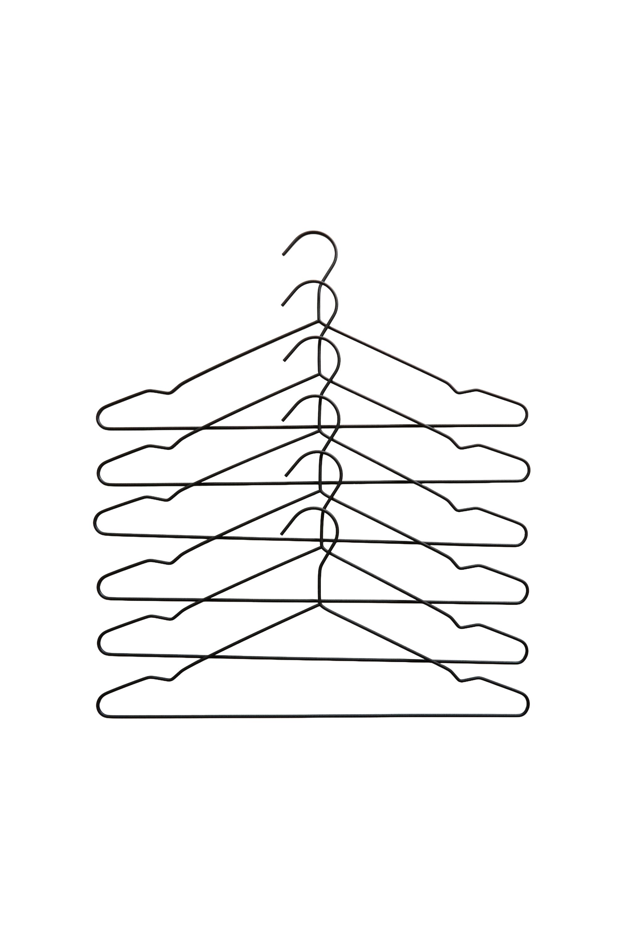 ВЕШАЛКИ С РЕЗИНОВЫМ ПОКРЫТИЕМ (НАБОР ИЗ 6 ШТ.) — Zara Home