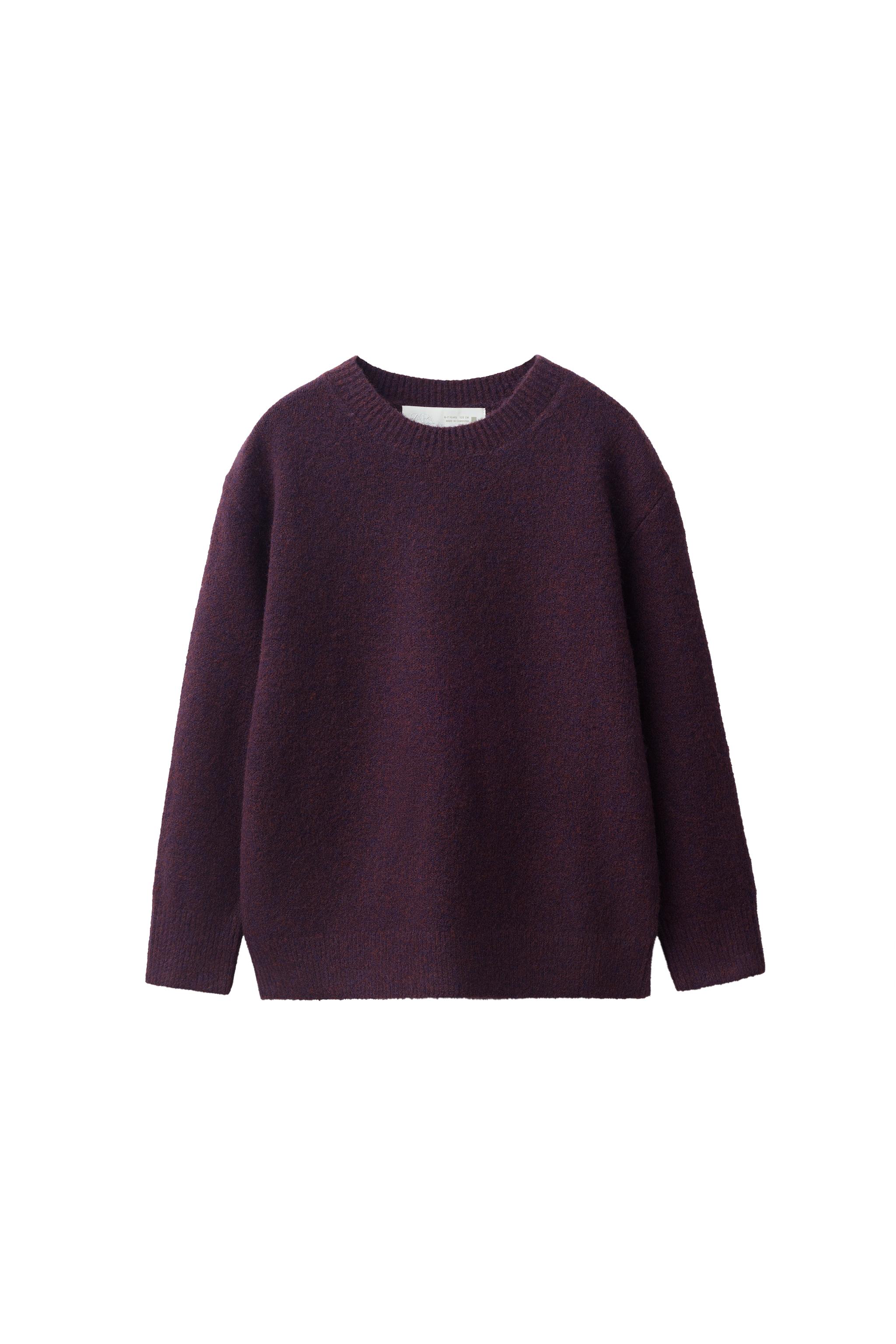 ОДНОТОННЫЙ СВИТЕР — ZARA