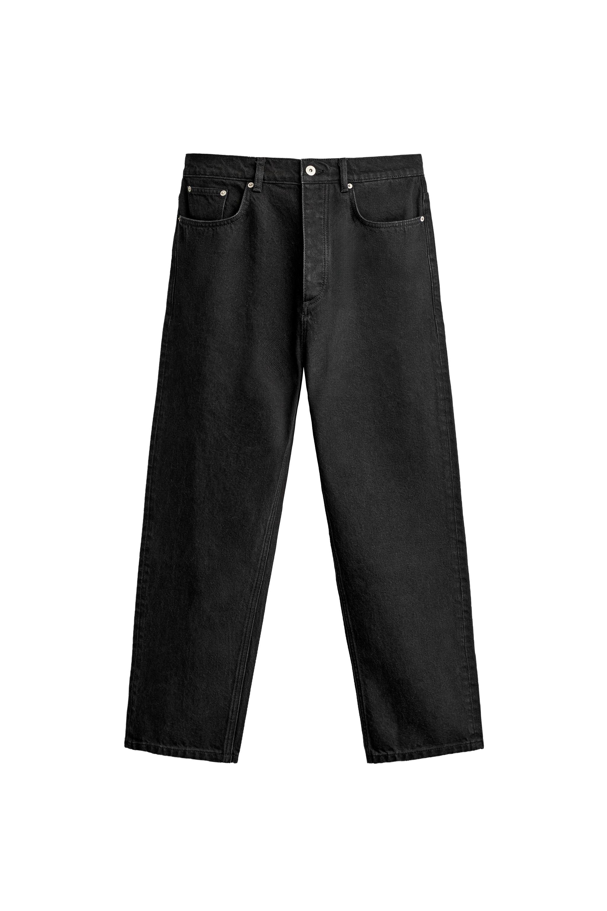 Джинсы с прямыми штанинами — ZARA