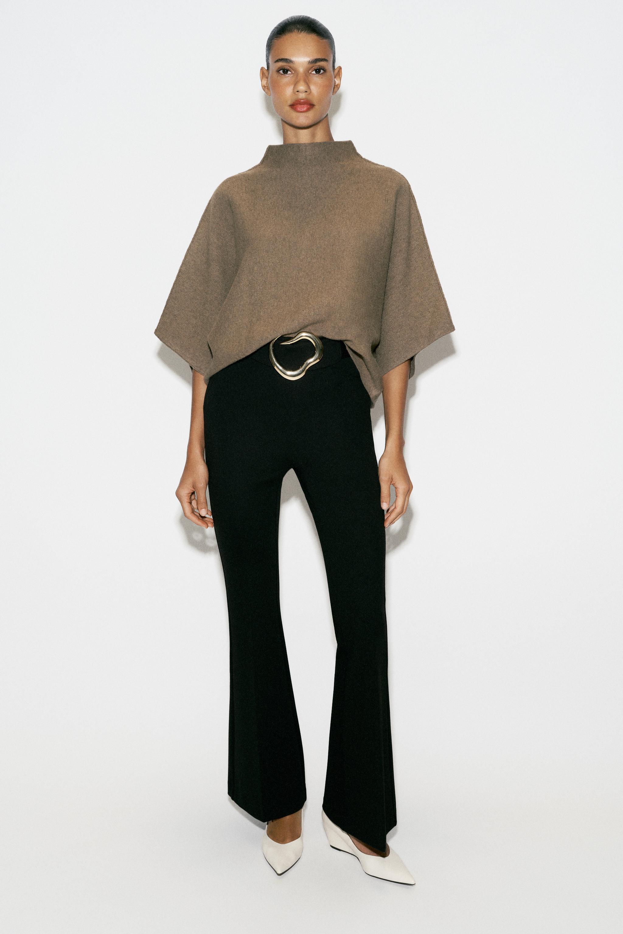 WIDE-SLEEVE KNIT JUMPER — ZARA