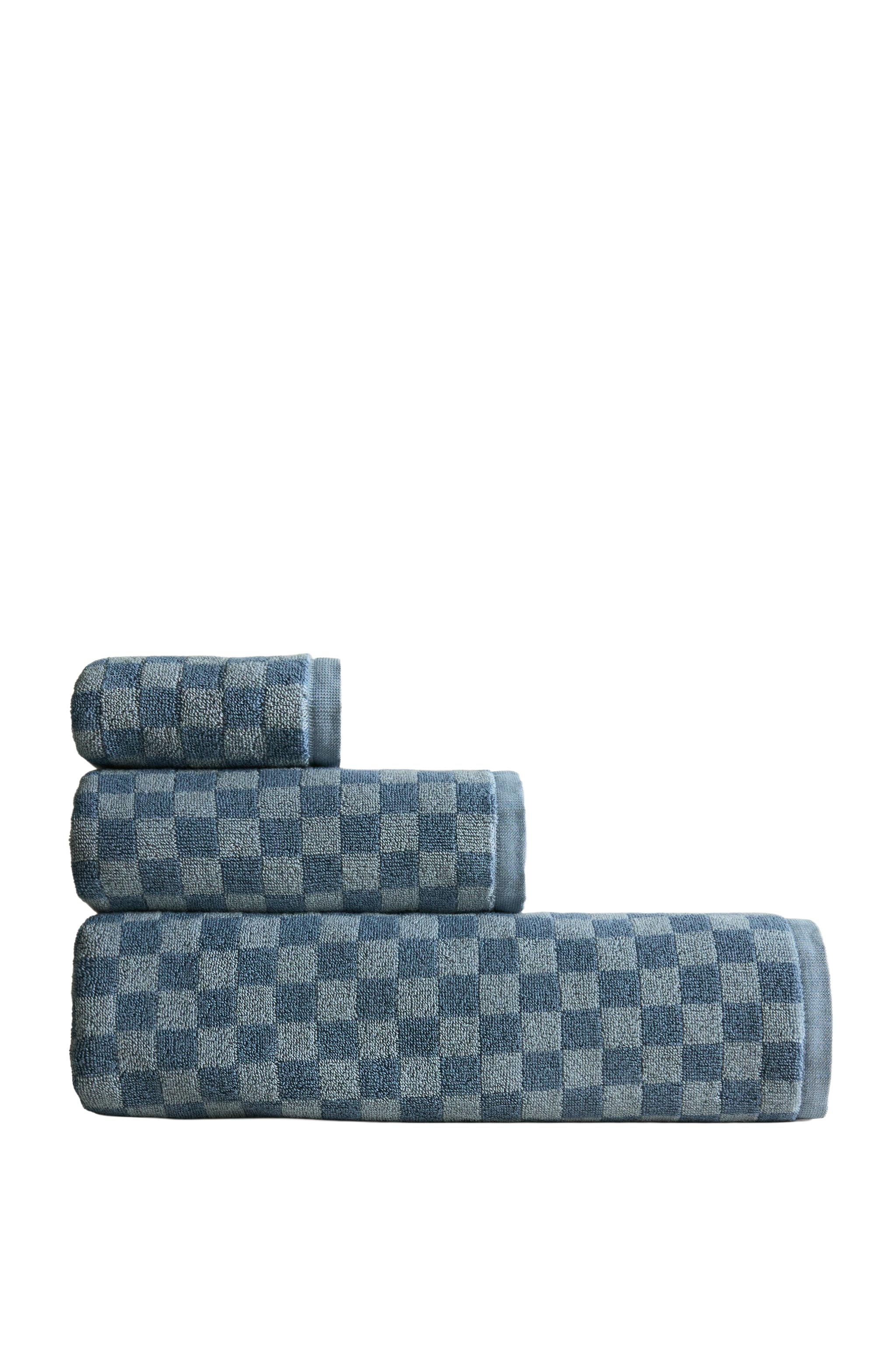 ПОЛОТЕНЦЕ В КЛЕТКУ — Zara Home
