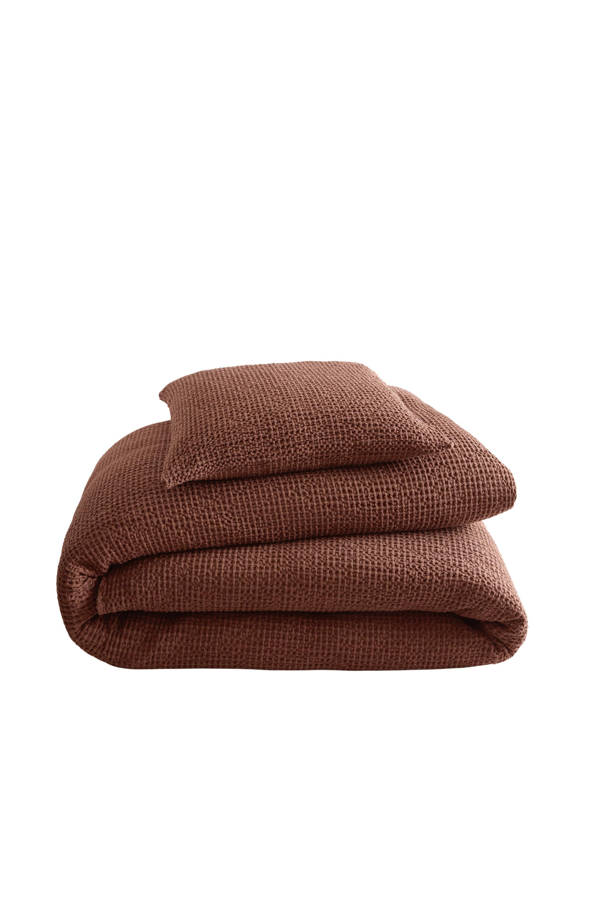 ПОКРЫВАЛО ИЗ ХЛОПКА С ВАФЕЛЬНЫМ ПЕРЕПЛЕТЕНИЕМ МИНИ — Zara Home