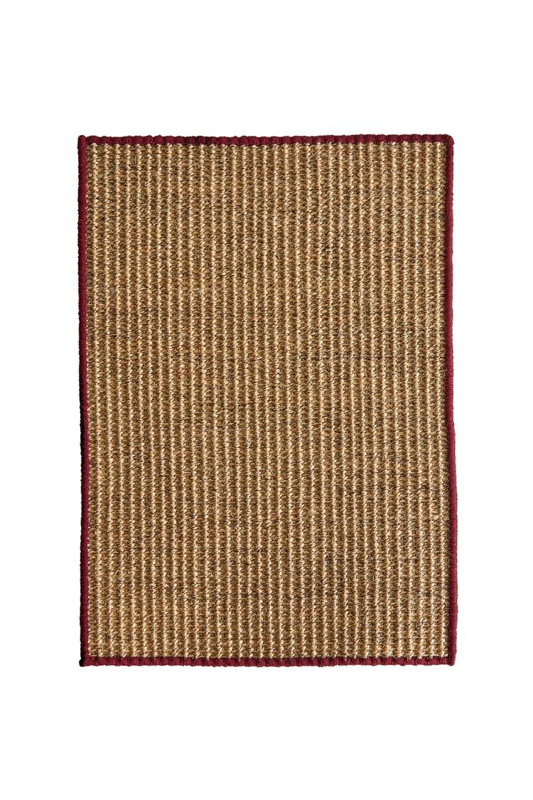 CHRISTMAS JUTE KNOT PET RUG