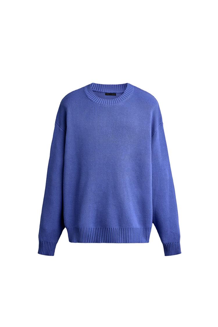 СВИТЕР RELAXED FIT ИЗ 100% ХЛОПКА