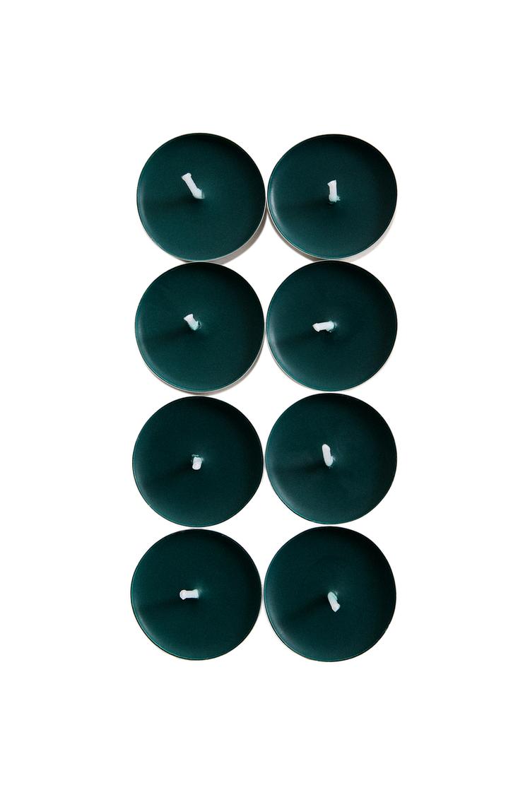 WINTER CYPRESS SCENTED TEALIGHT CANDLES (8 PACK)
