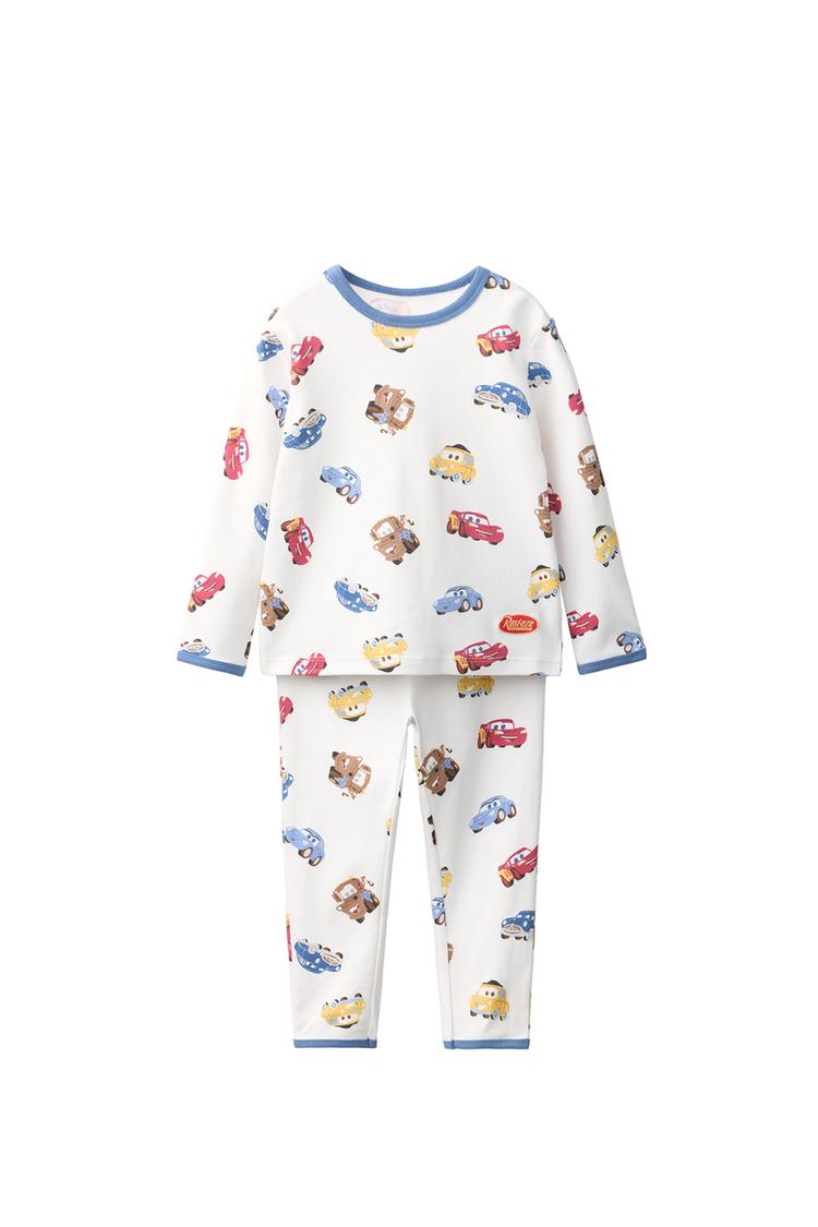 2-6 ЛЕТ/ПИЖАМА С ПРИНТОМ CARS © DISNEY