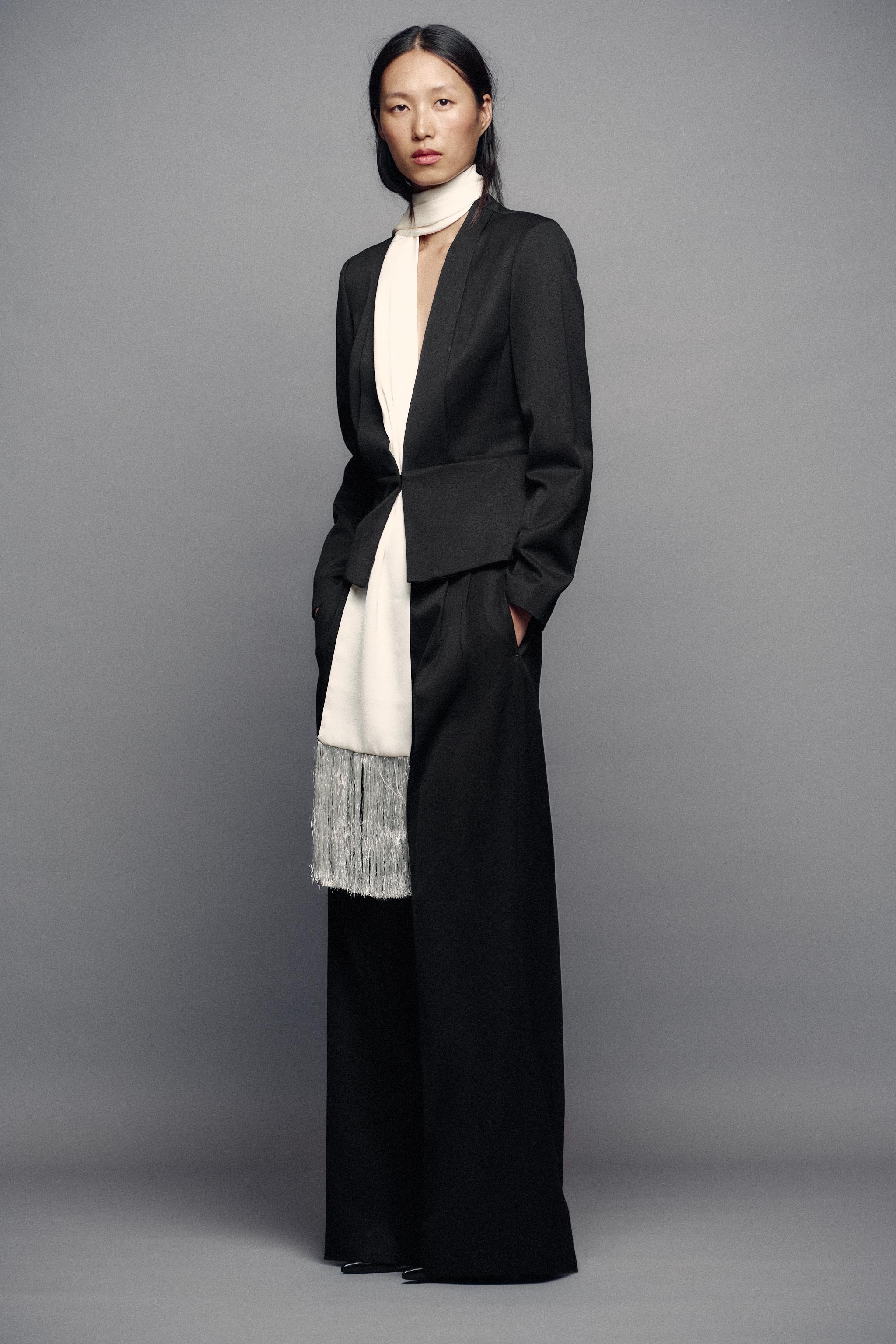 ПРИТАЛЕННЫЙ ЖАКЕТ ZW COLLECTION — ZARA