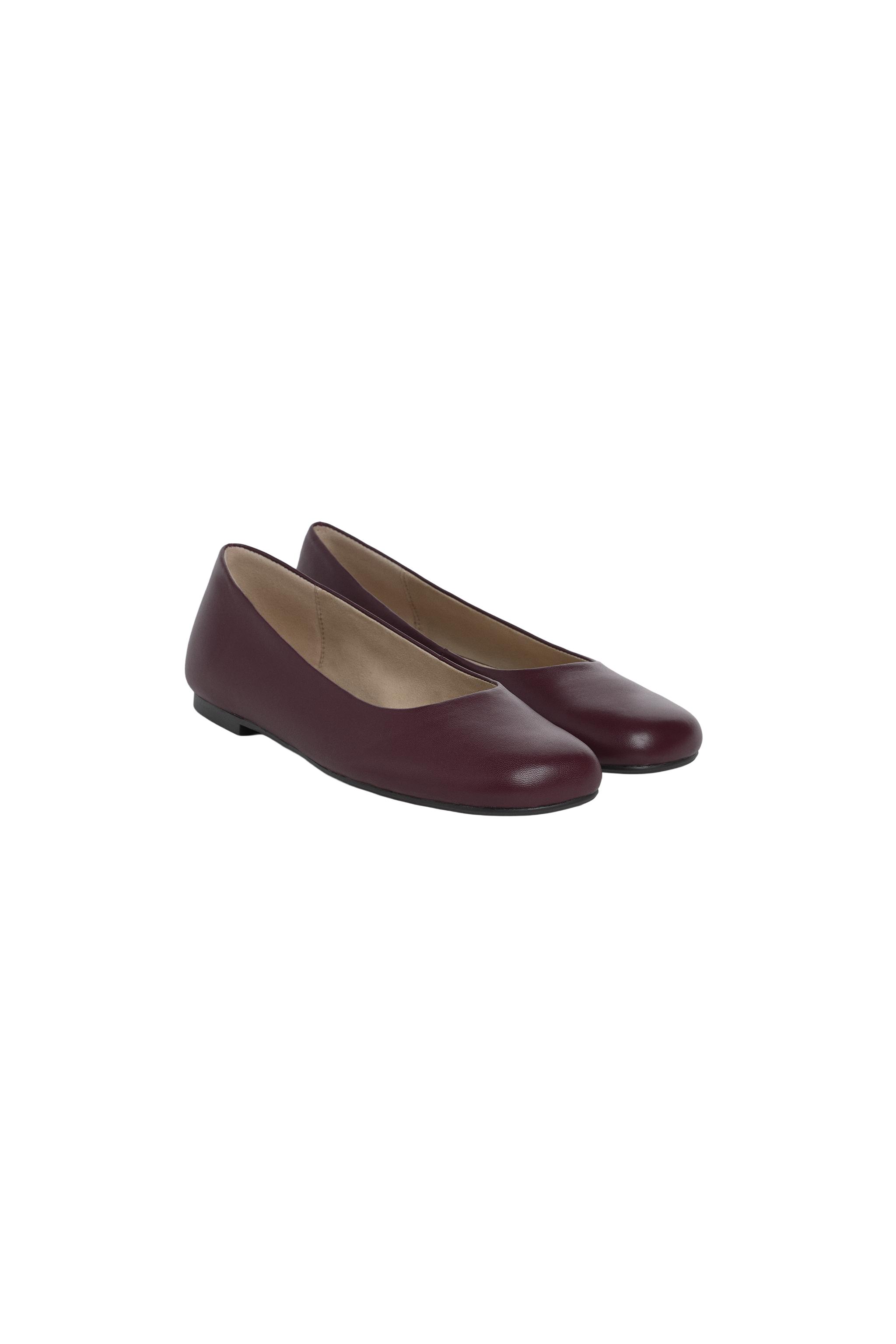 Балетки из кожи Limited Edition — ZARA